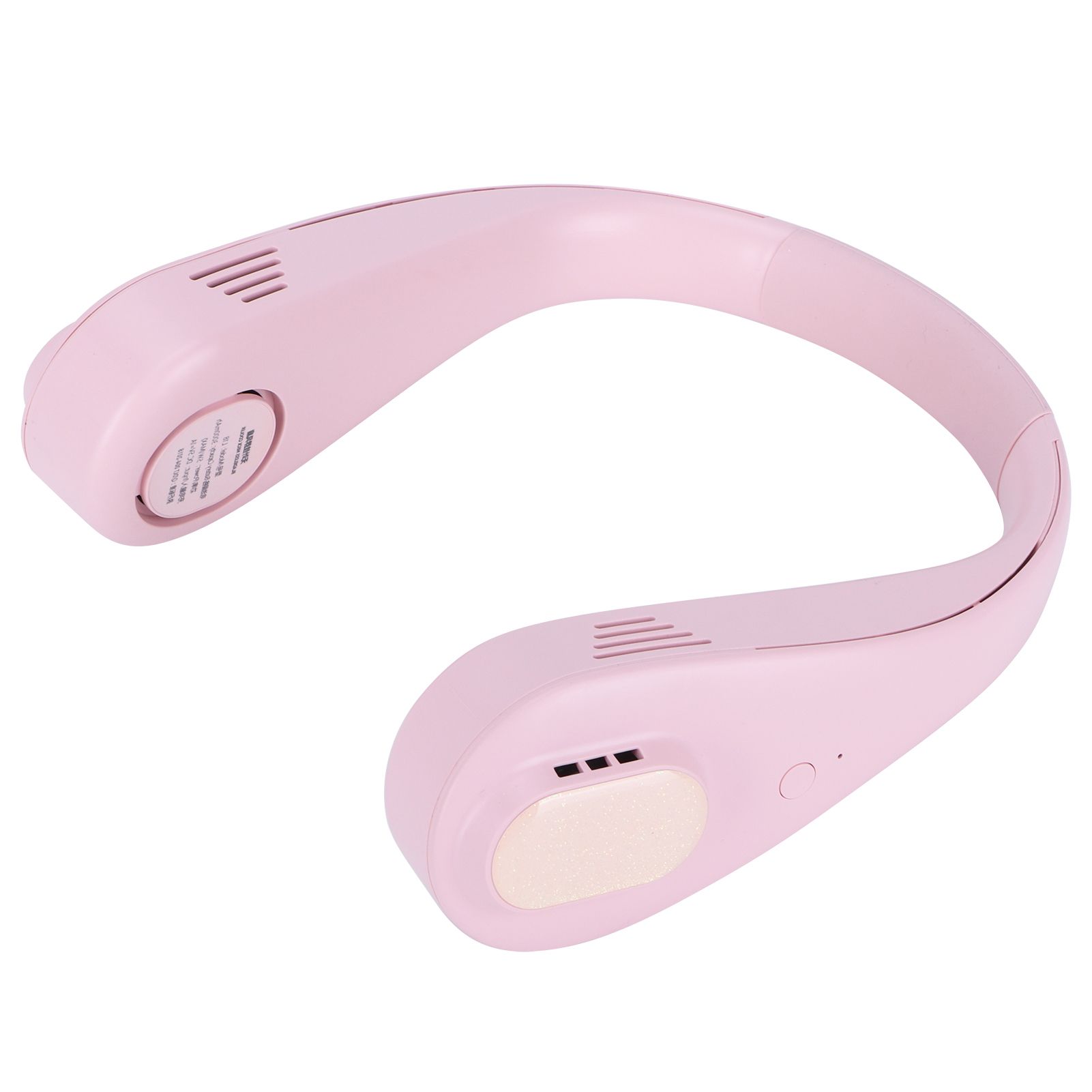 Pink Adjustable Hanging Neck Fan Portable Mini USB Electric Fan for Outdoor Home view 10