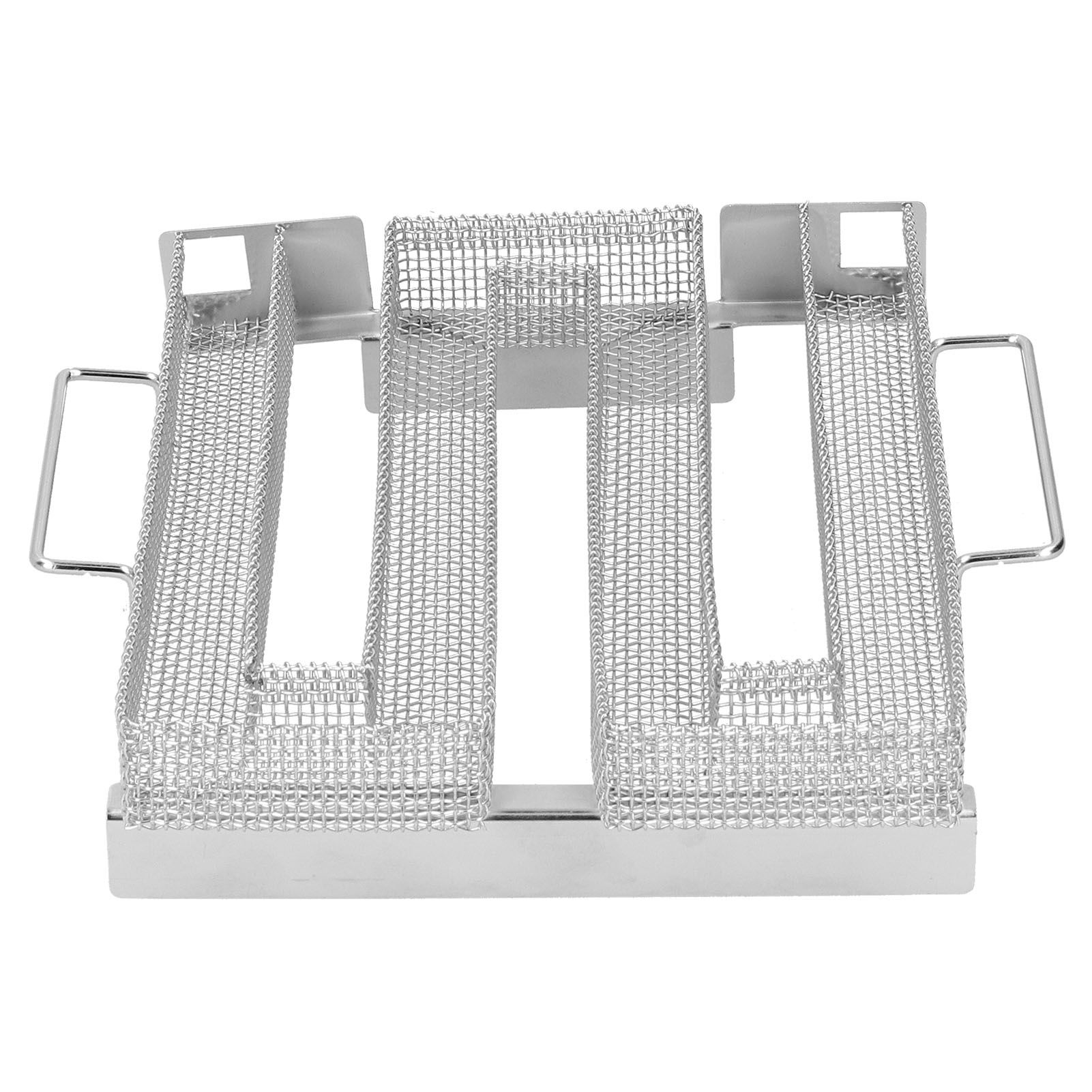 Low M Shaped Cold Smoke Generator Barbecue Net Stainless Steel Smoker Tray for view 4