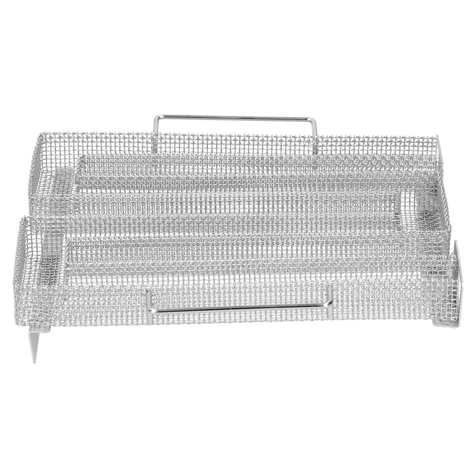 Low M Shaped Cold Smoke Generator Barbecue Net Stainless Steel Smoker Tray for view 6