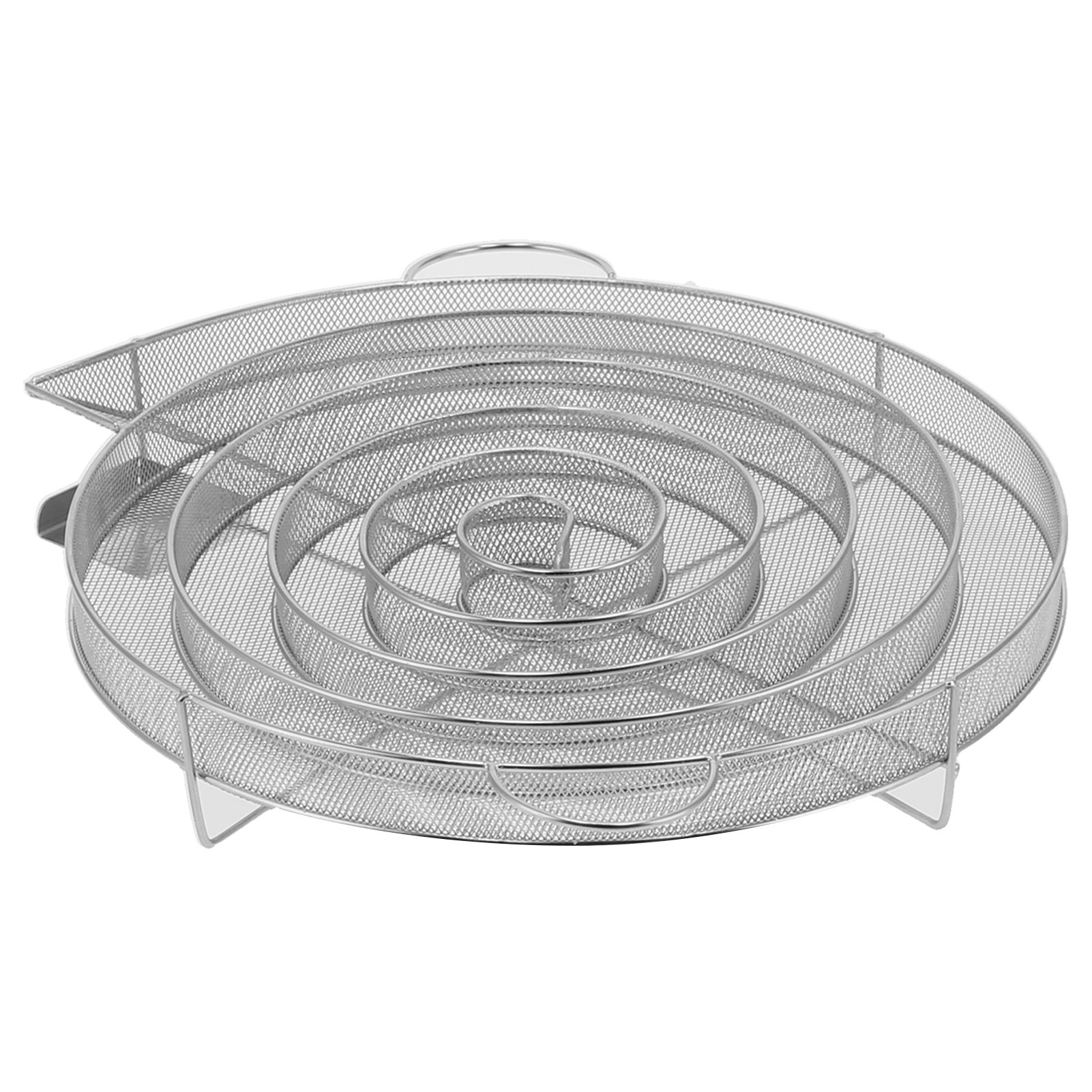 Round Shape Cold Smoke Generator Barbecue Net Stainless Steel Smoker Tray view 6