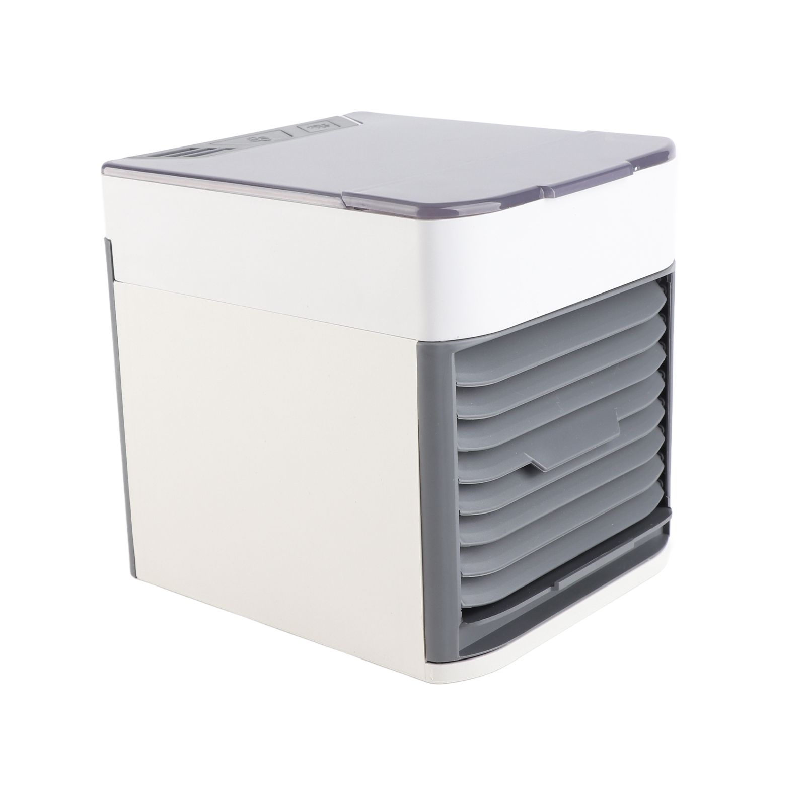 USB Powered Air Cooler Mini Portable Air Contioner Fan for Refrigeration and view 4
