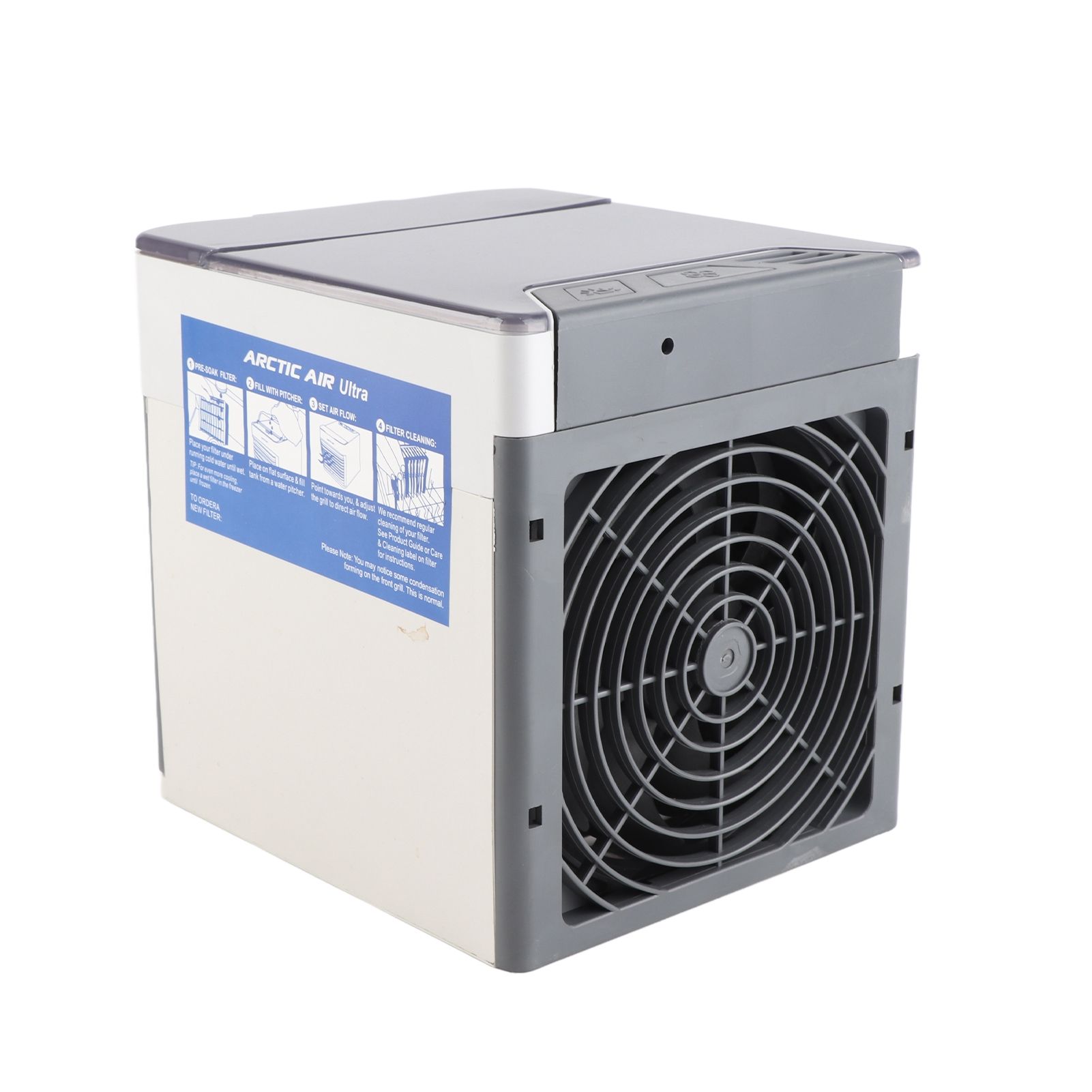 USB Powered Air Cooler Mini Portable Air Contioner Fan for Refrigeration and view 9