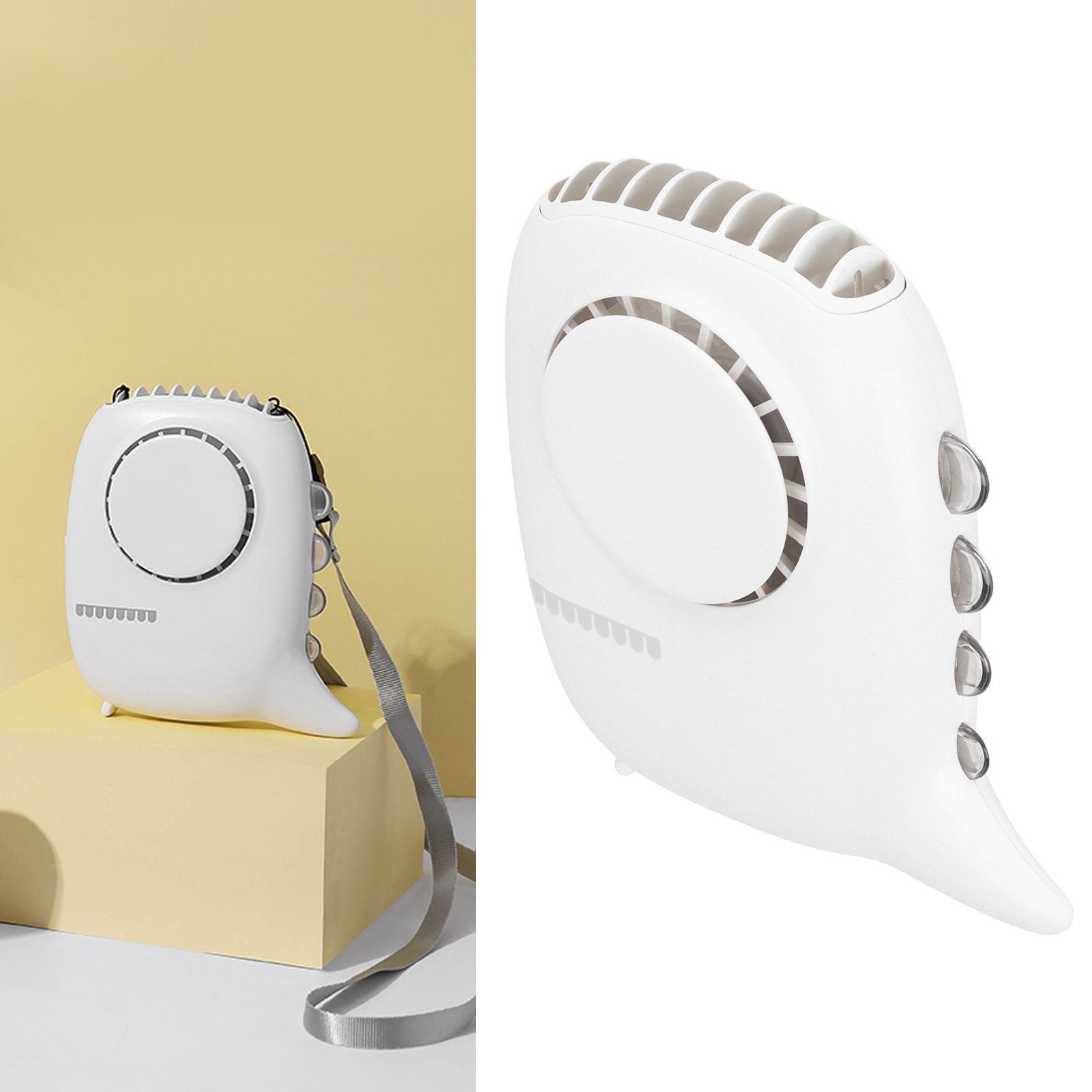 Electric Fan Hanging Neck Portable Small Electric Fan with 3‑Gear Wind Speed view 11