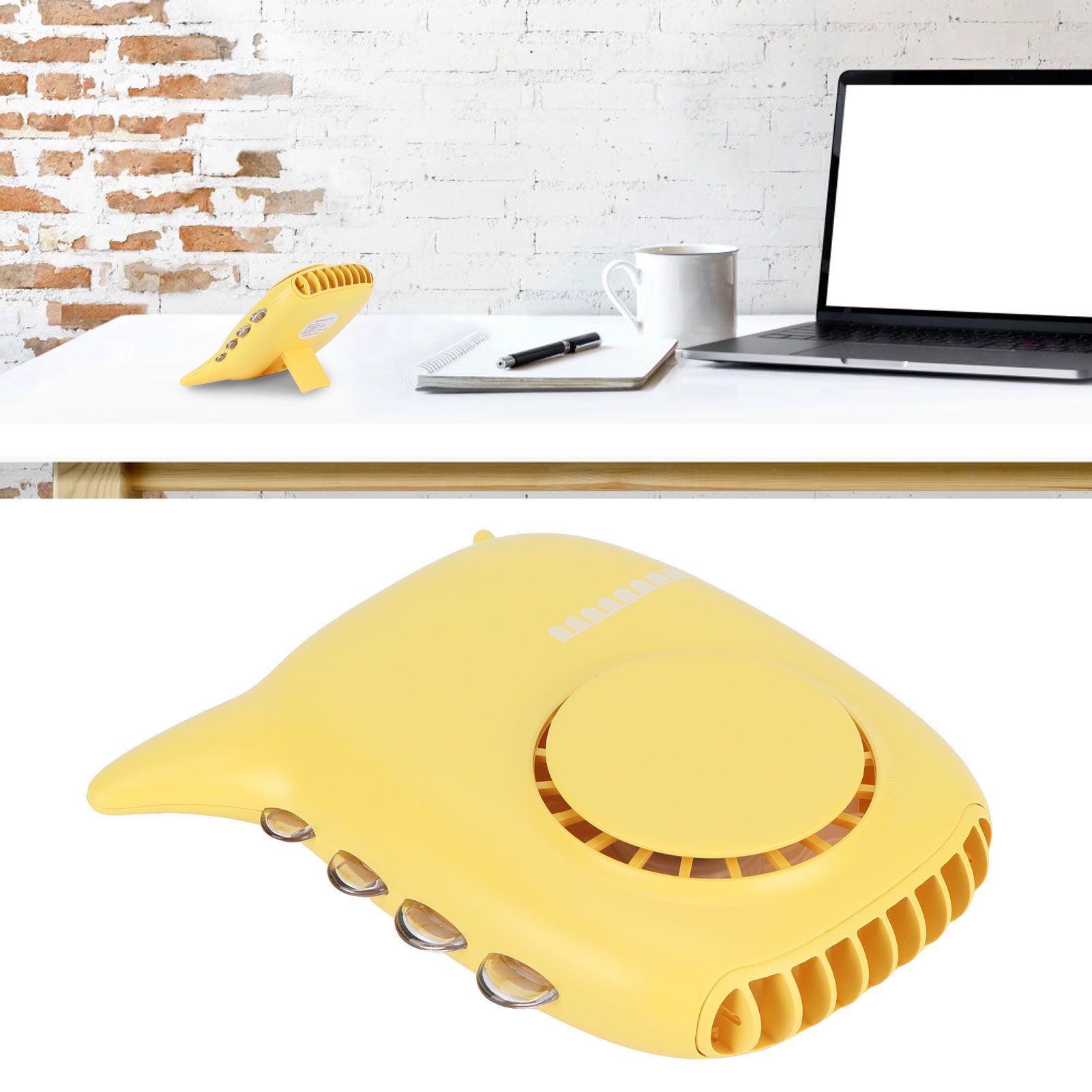 Electric Fan Hanging Neck Portable Small Electric Fan with 3‑Gear Wind Speed view 12