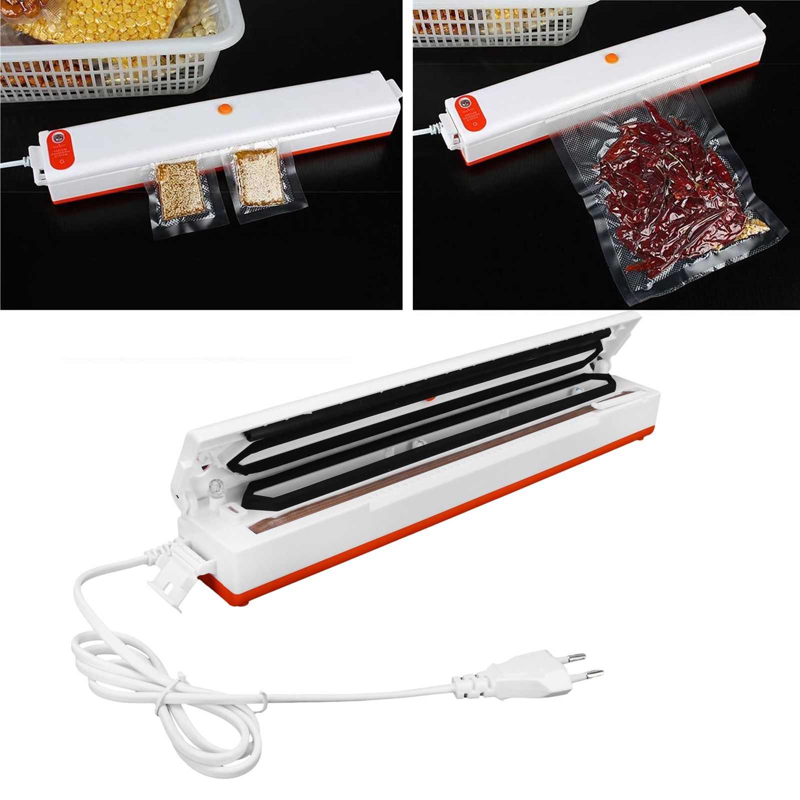 Vacuum Sealer Portable Small Food Vacuum Sealer Packaging Machine for Kitchen Use view 12