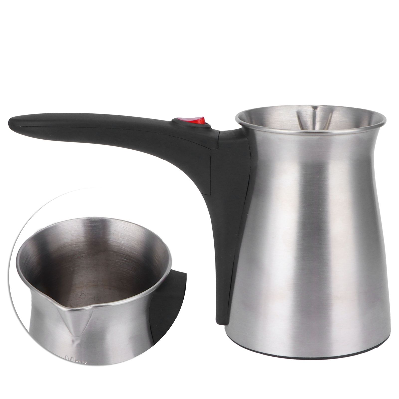 Electric Coffee Pot Coffee Milk Warmer Stainless Steel Small Heating Pot for view 10