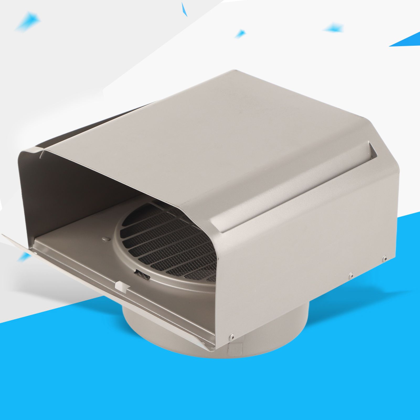 Stainless Steel Ventilation Duct Wall Air Vent Cap for Ventilator Exhaust Fan view 11