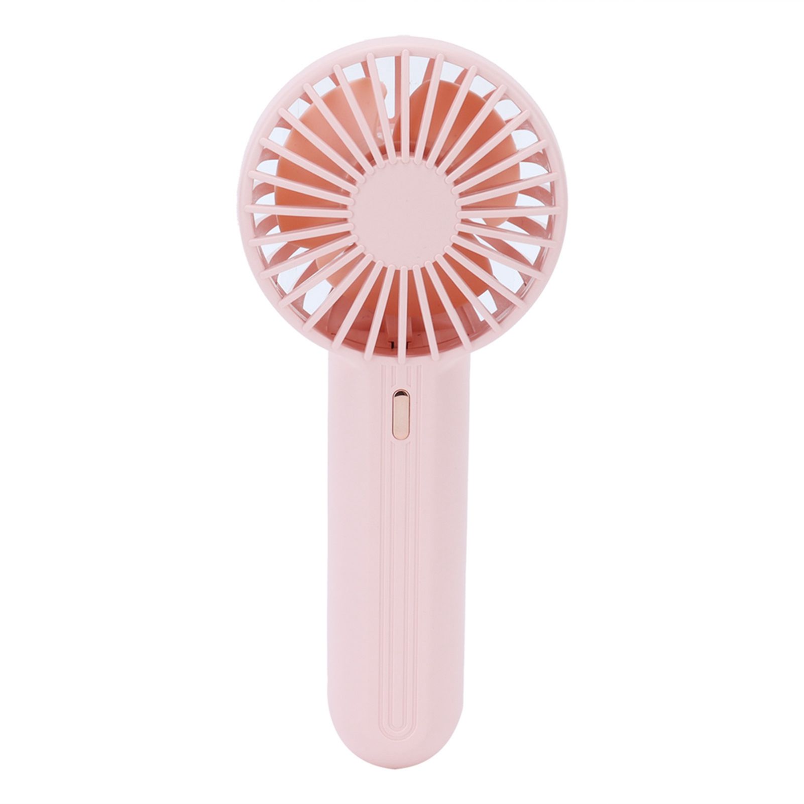 3 in 1 Mini Hanheld Fan Pink Portable Neck Fan USB Charging Desktop Fan for view 3
