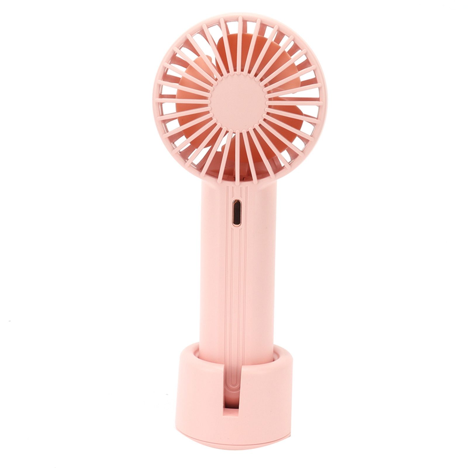 3 in 1 Mini Hanheld Fan Pink Portable Neck Fan USB Charging Desktop Fan for view 9