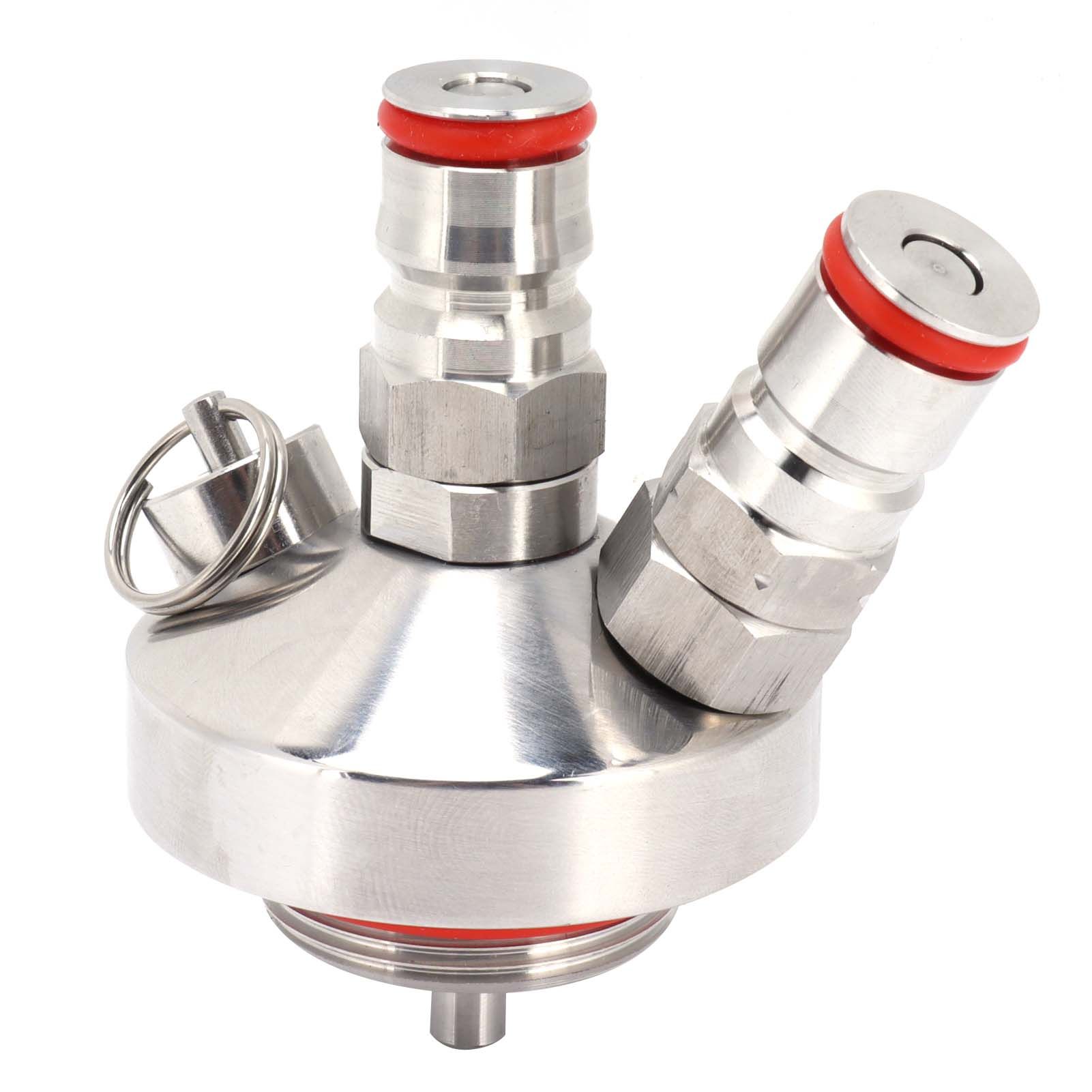 Mini Keg Beer Dispenser Kit Stainless Steel Ball Beer Dispenser Relief Valve view 3