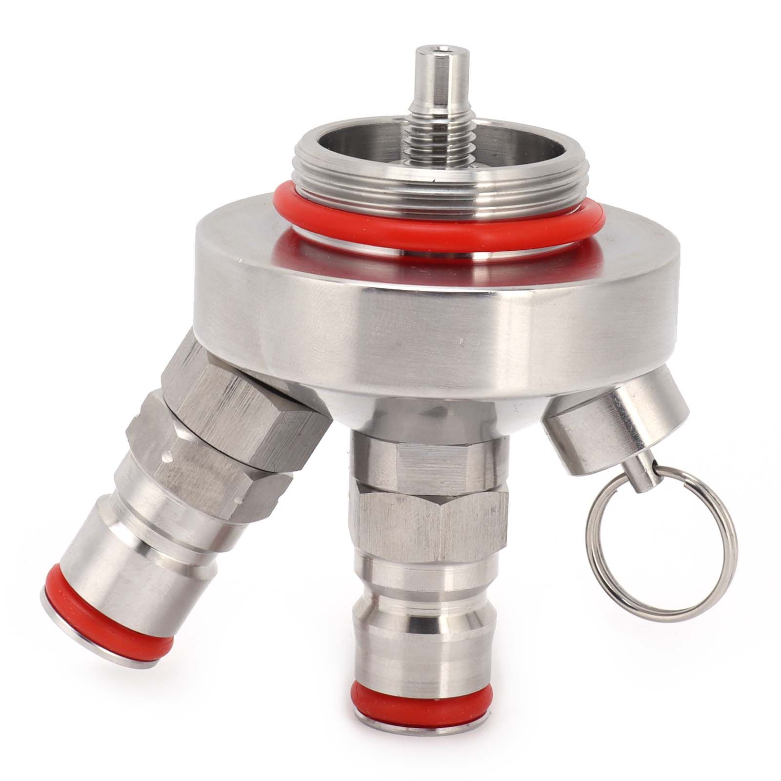 Mini Keg Beer Dispenser Kit Stainless Steel Ball Beer Dispenser Relief Valve view 6
