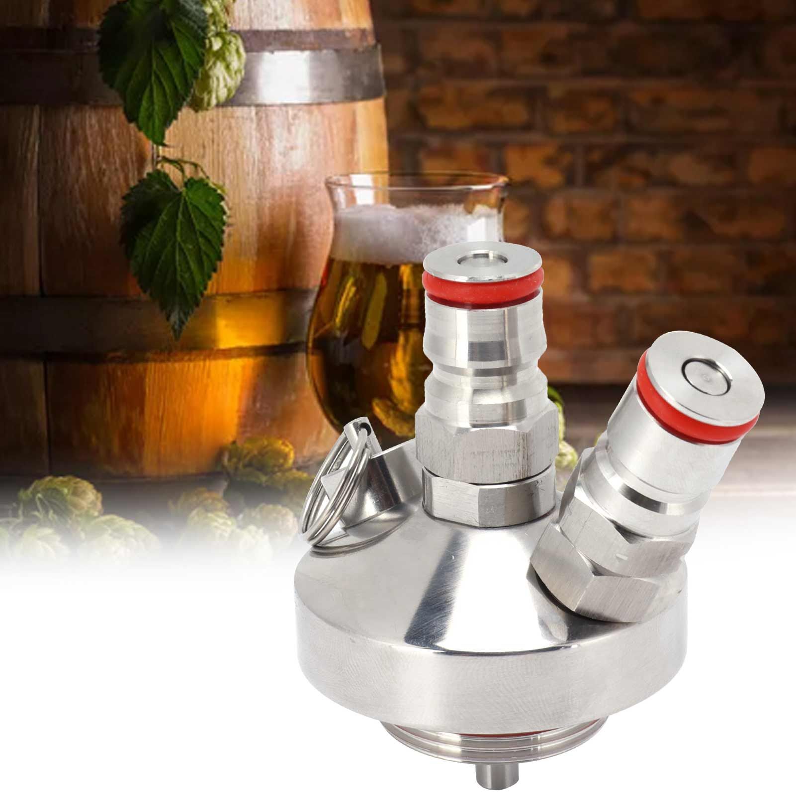 Mini Keg Beer Dispenser Kit Stainless Steel Ball Beer Dispenser Relief Valve view 12