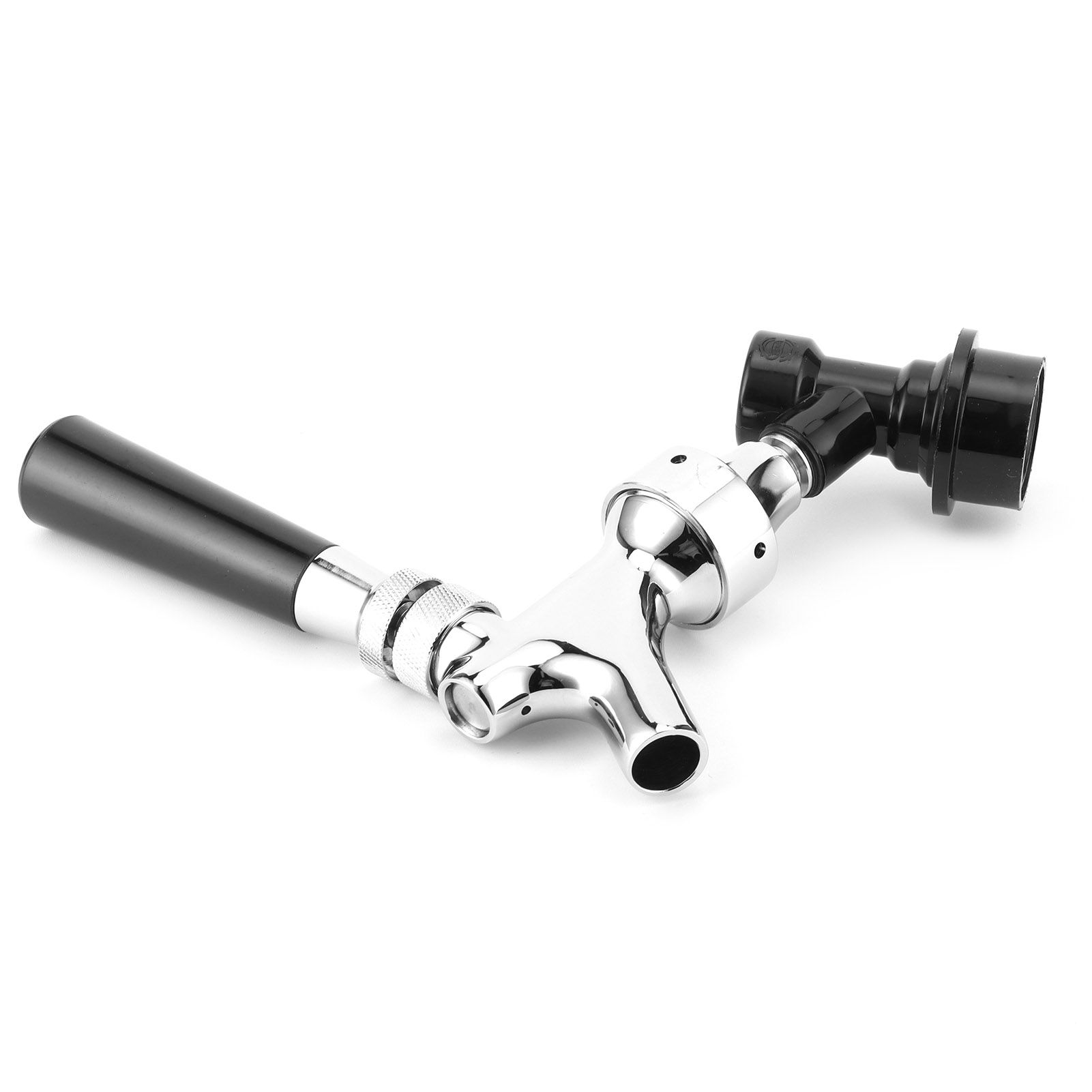 Stainless Steel Beer Keg Tap Faucet with Ball Lock Disconnect for Brewing view 6