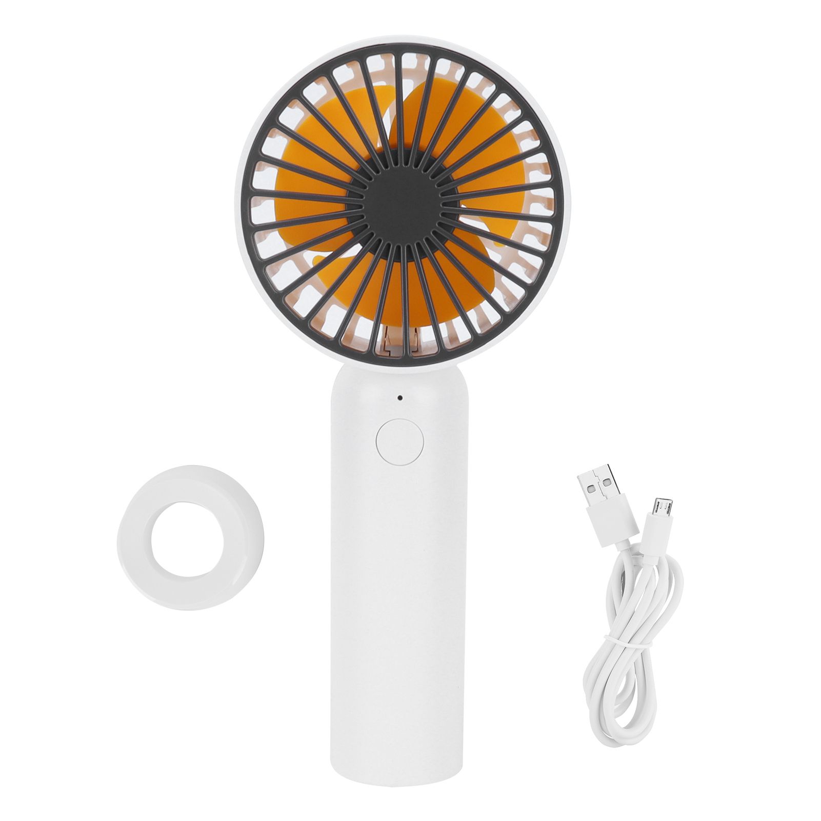 Mini Handheld Fan Desktop DualPurpose USB Charging Small Fan for Home view 2