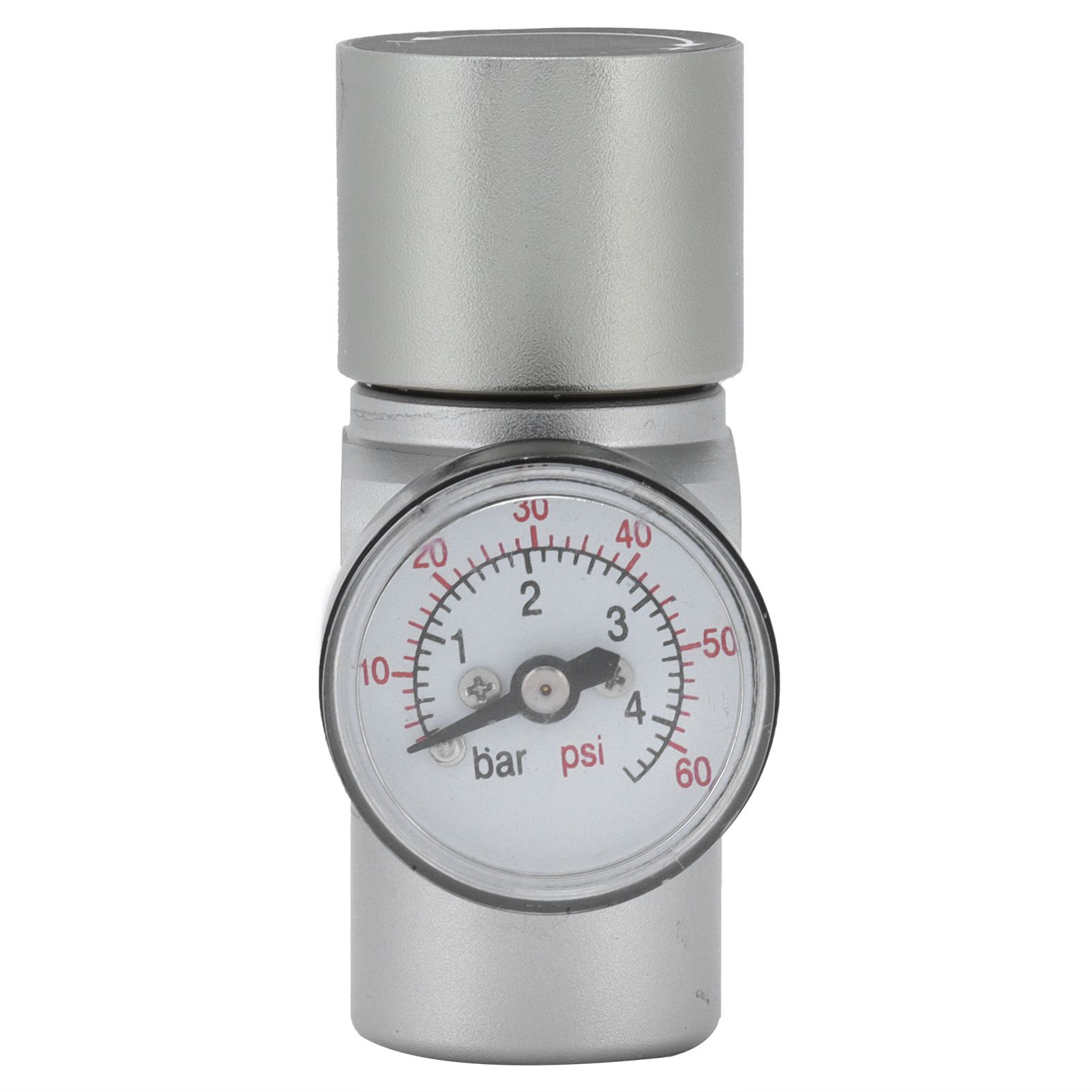 Mini CO2 Gas Regulator with CutOff Switch MFL3/8in to TR21x4 Homebrew Accessory view 3