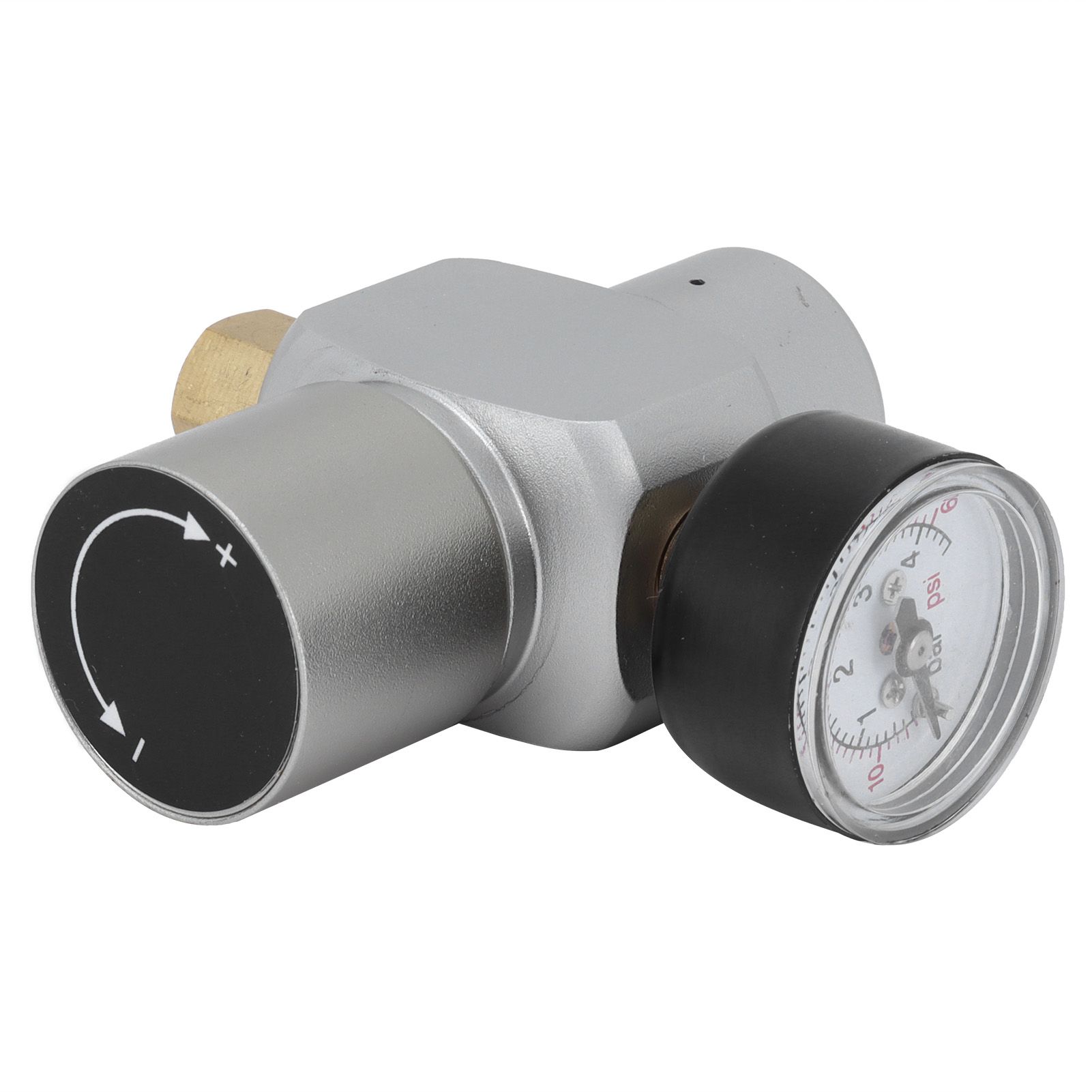 Mini CO2 Gas Regulator with CutOff Switch MFL3/8in to TR21x4 Homebrew Accessory view 8