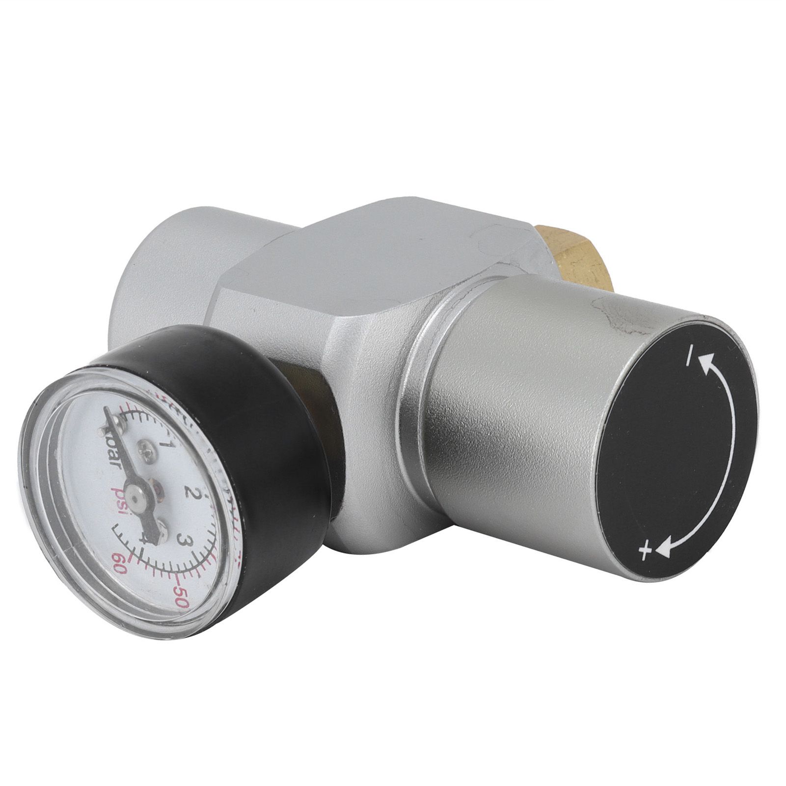 Mini CO2 Gas Regulator with CutOff Switch MFL3/8in to TR21x4 Homebrew Accessory view 10