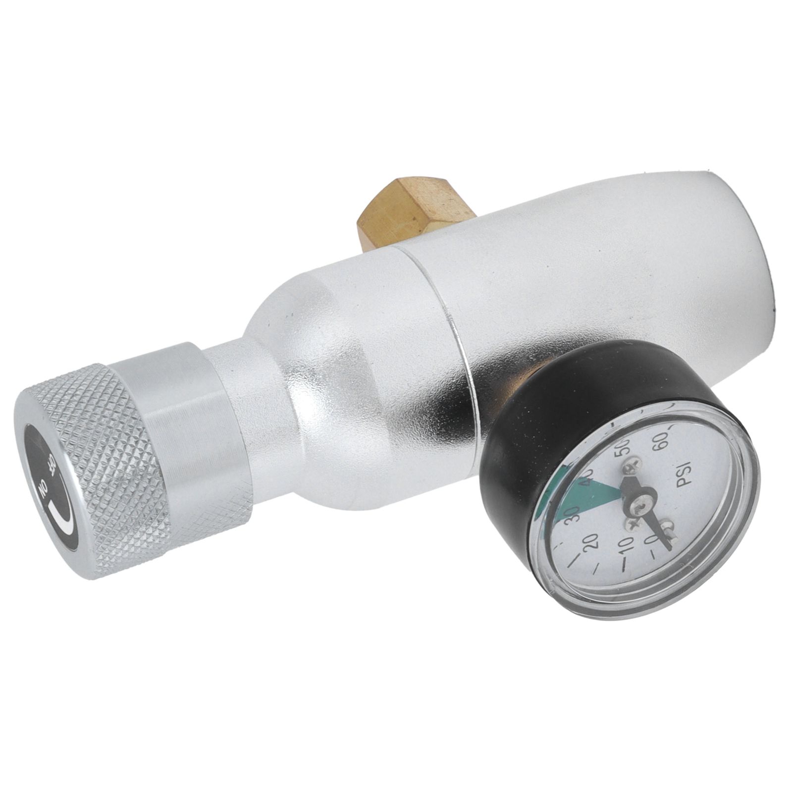 Mini CO2 Regulator with Pressure Gauge Homebrew Beer Soda Kegging Accessory view 3