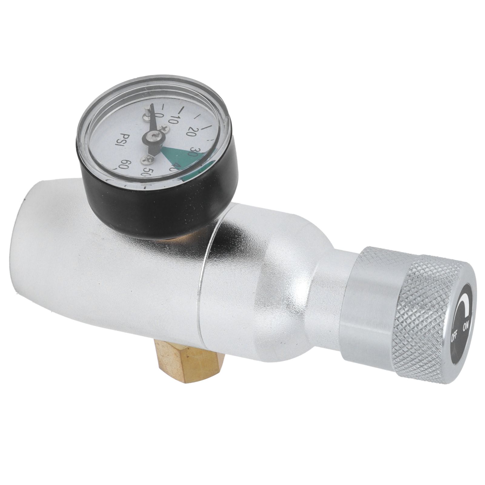 Mini CO2 Regulator with Pressure Gauge Homebrew Beer Soda Kegging Accessory view 4