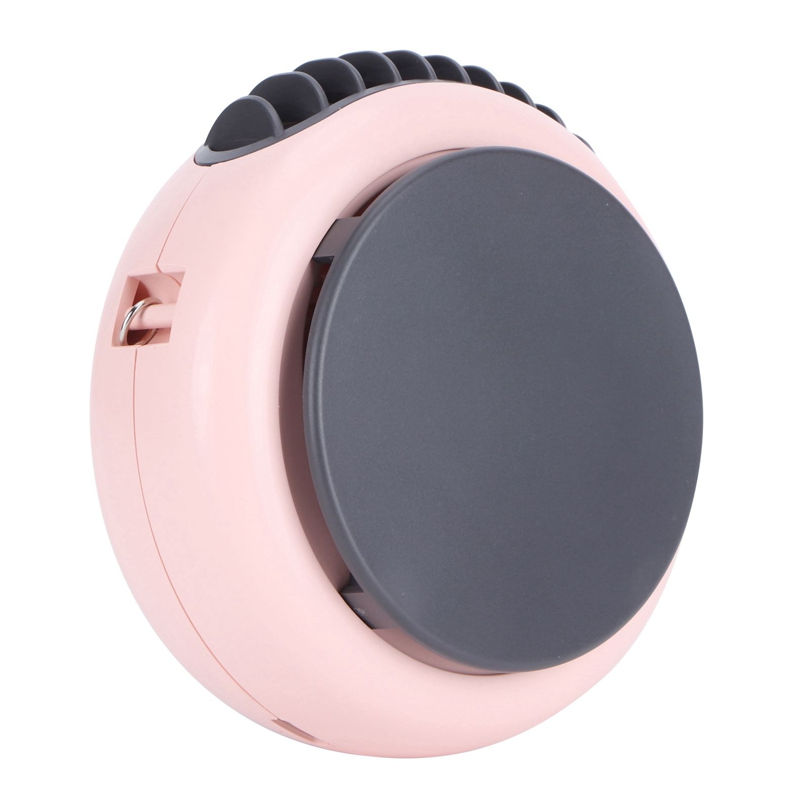 Small Round Neck Fan with Pattern Portable USB Charging Fan Desktop Fan for view 3