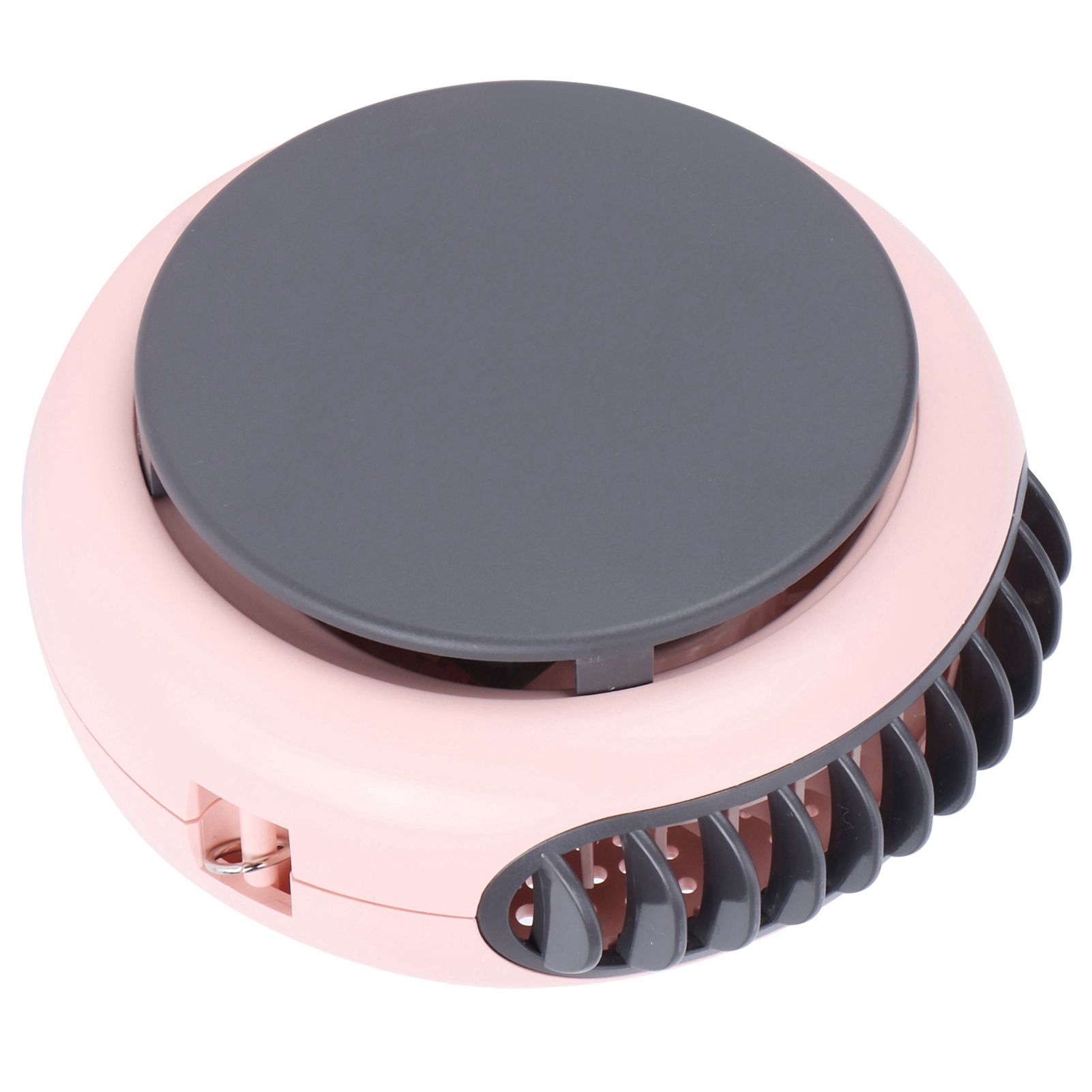 Small Round Neck Fan with Pattern Portable USB Charging Fan Desktop Fan for view 10