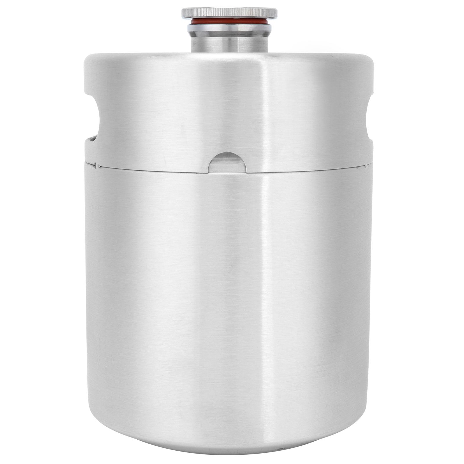 2L Beer Keg Mini Stainless Steel Beer Barrel with Spiral Lid for Home Brewing view 4
