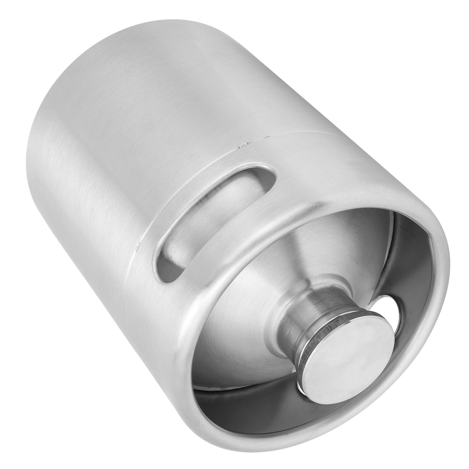 2L Beer Keg Mini Stainless Steel Beer Barrel with Spiral Lid for Home Brewing view 8