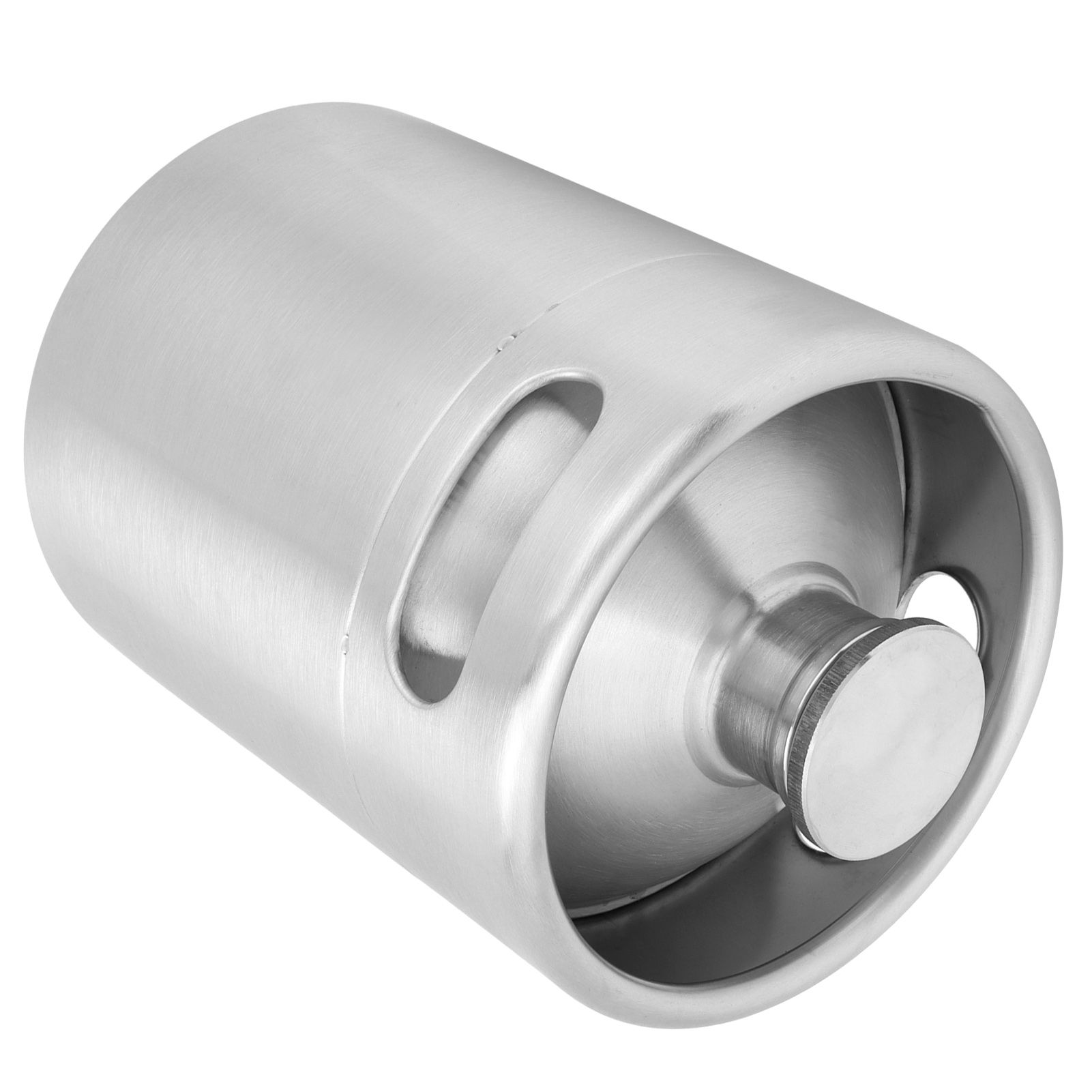 2L Beer Keg Mini Stainless Steel Beer Barrel with Spiral Lid for Home Brewing view 9
