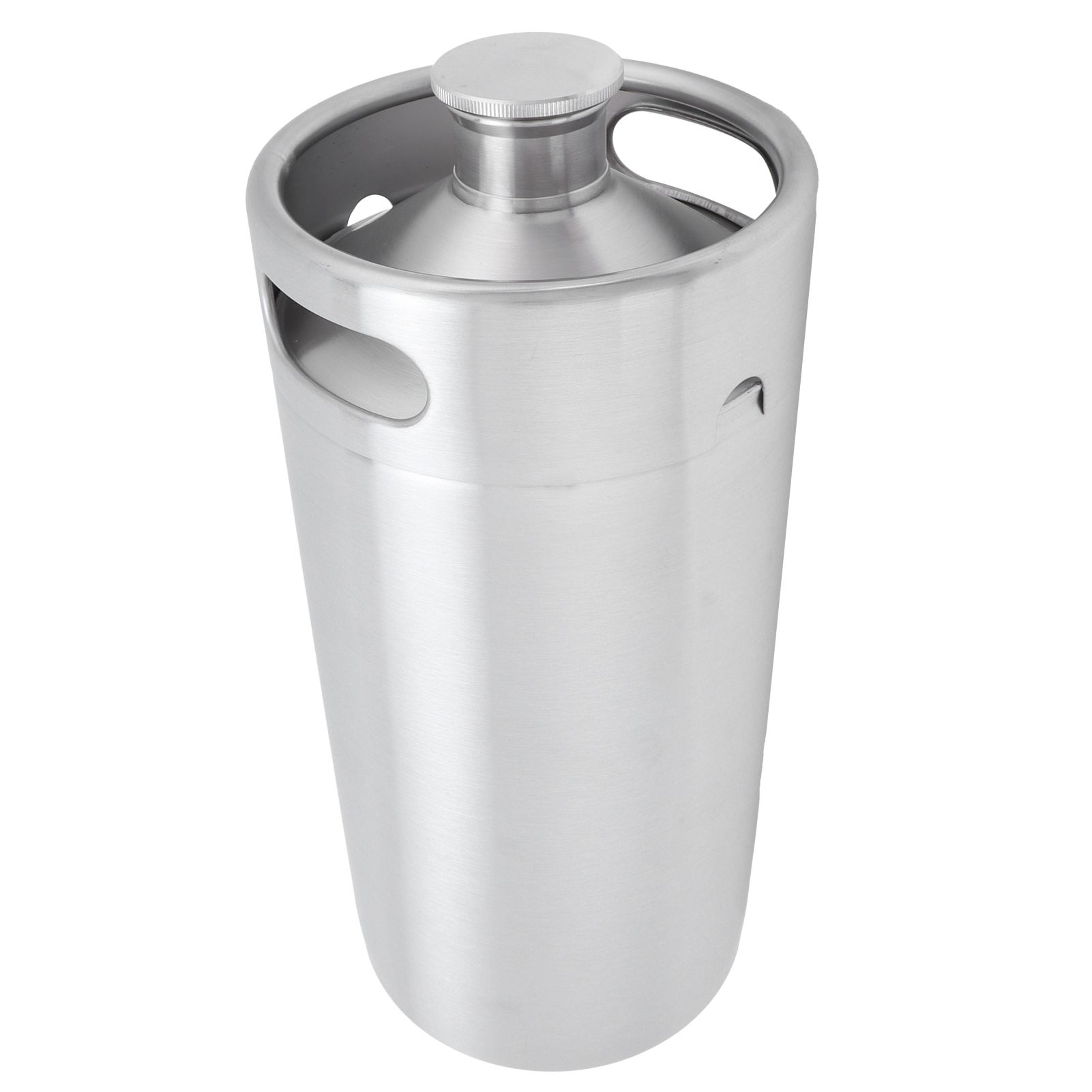 3.6L Beer Keg Mini Stainless Steel Beer Barrel with Lid for Home Hotel view 4