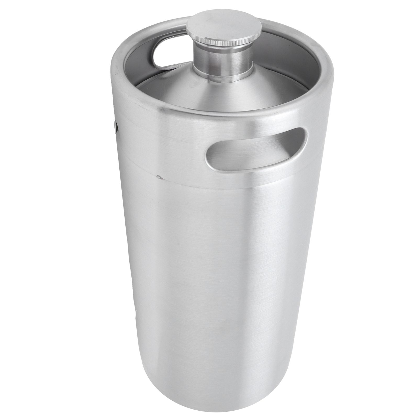 3.6L Beer Keg Mini Stainless Steel Beer Barrel with Lid for Home Hotel view 7