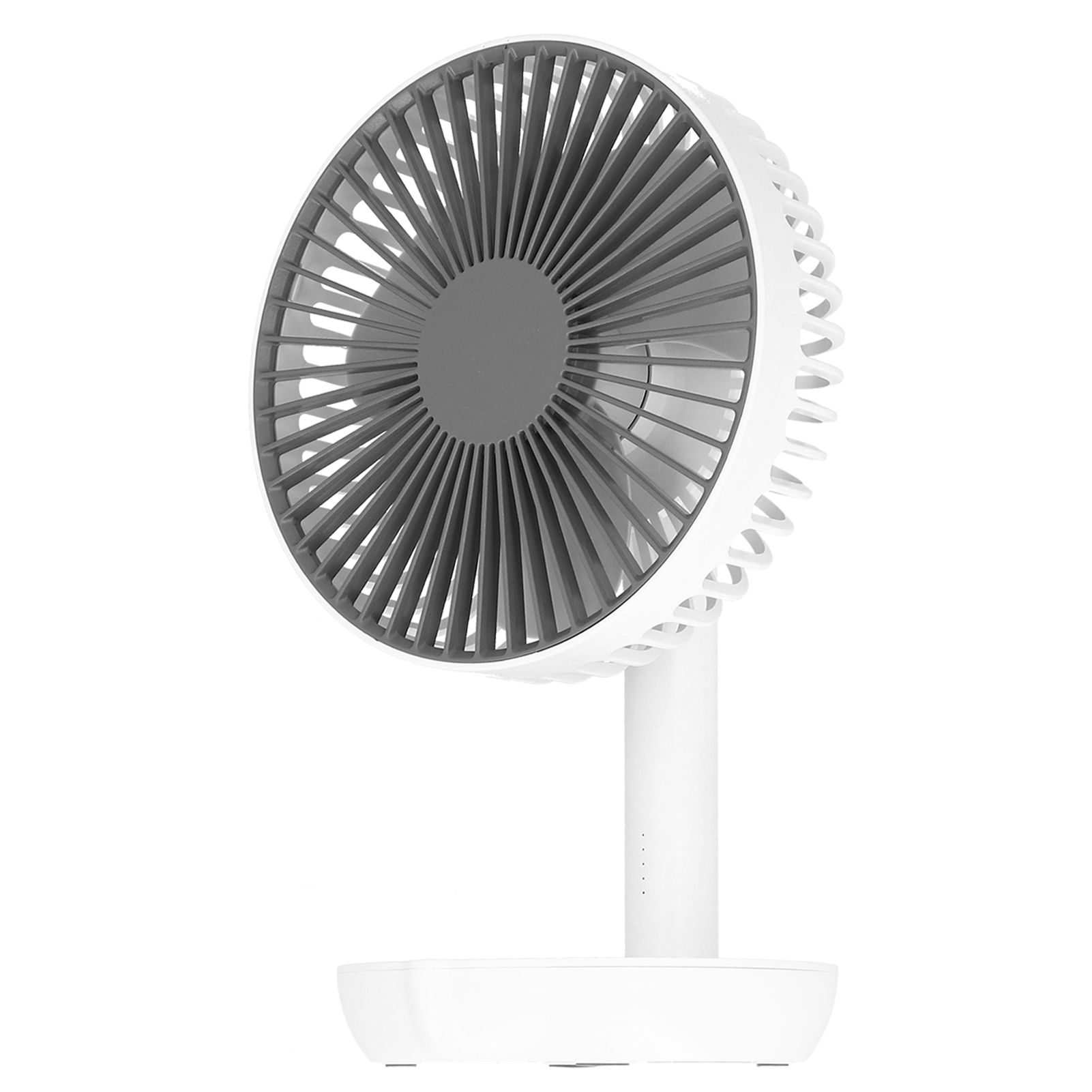 Oscillating Desk Fan Rechargeable Mute Practical Desktop USB Charging Fan for view 9