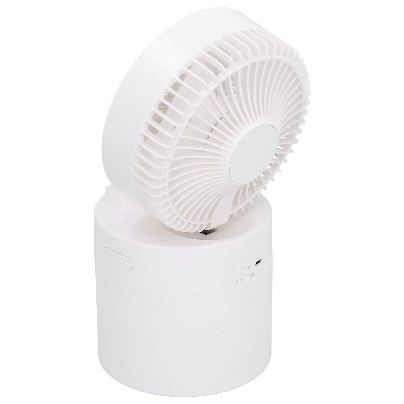 4000mAh Humidifier Fan Dual Mist Spray USB Charging Fan Cooling Humidifier for view 5