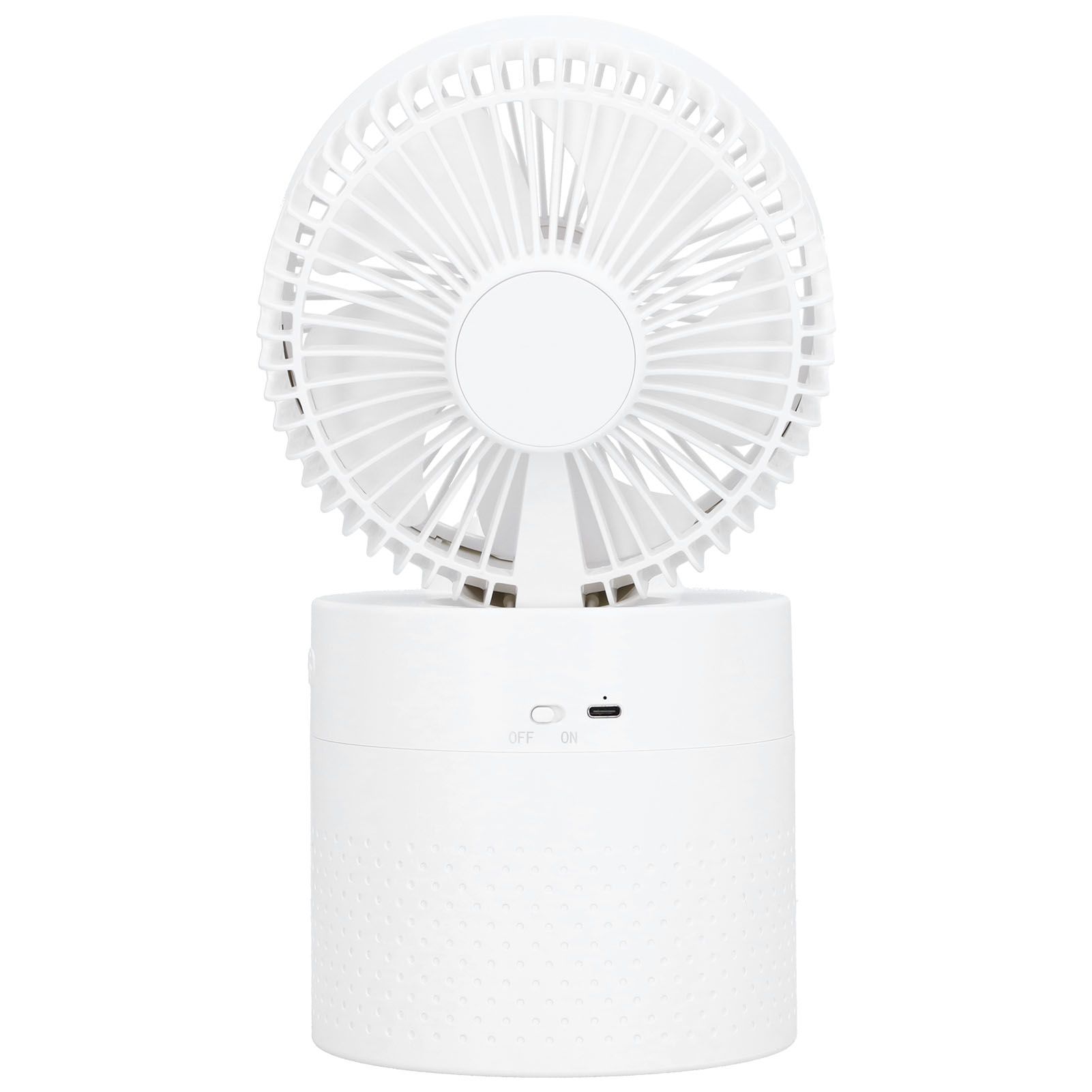4000mAh Humidifier Fan Dual Mist Spray USB Charging Fan Cooling Humidifier for view 9