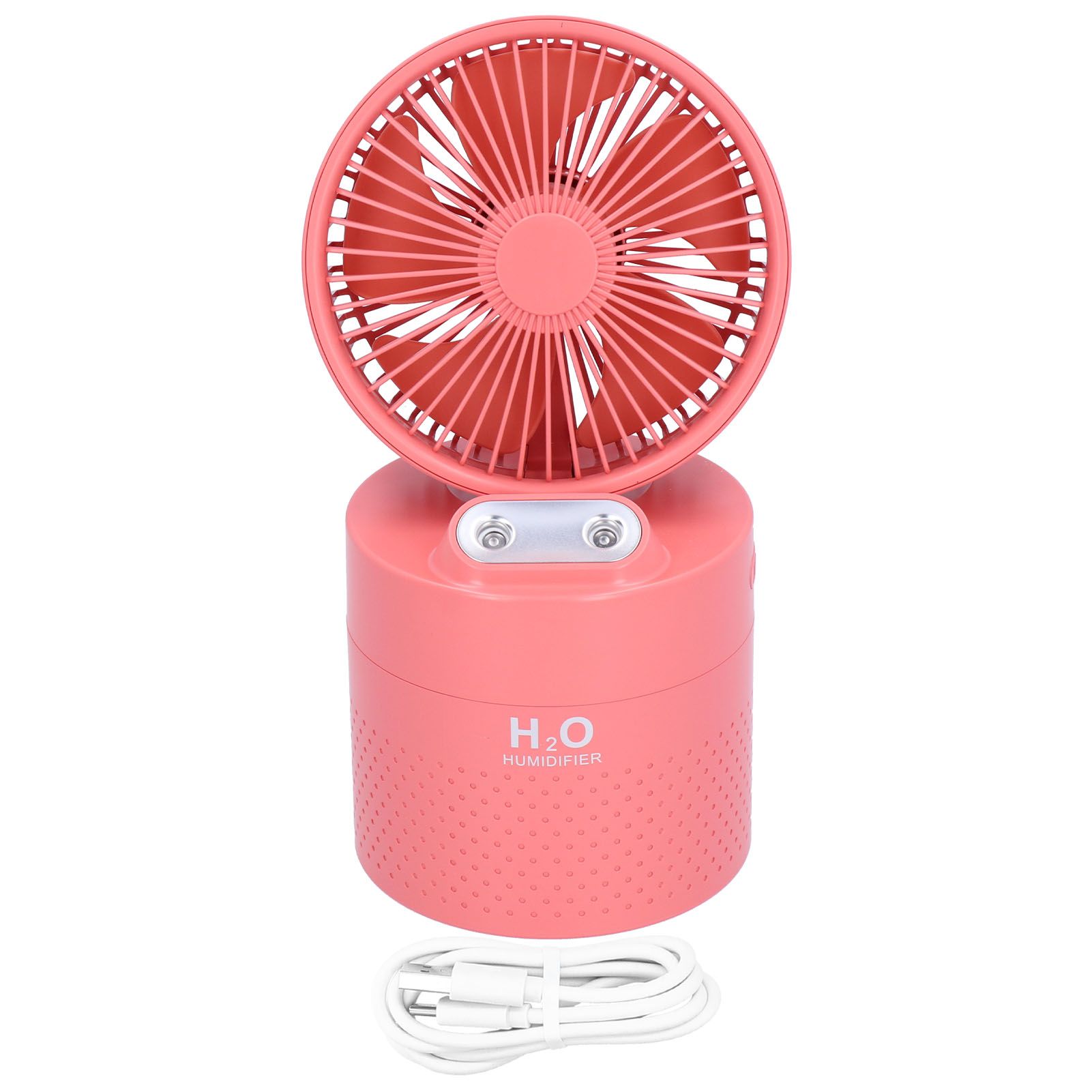 4000mAh Humidifier Fan Dual Mist Spray USB Charging Fan Cooling Humidifier for view 2
