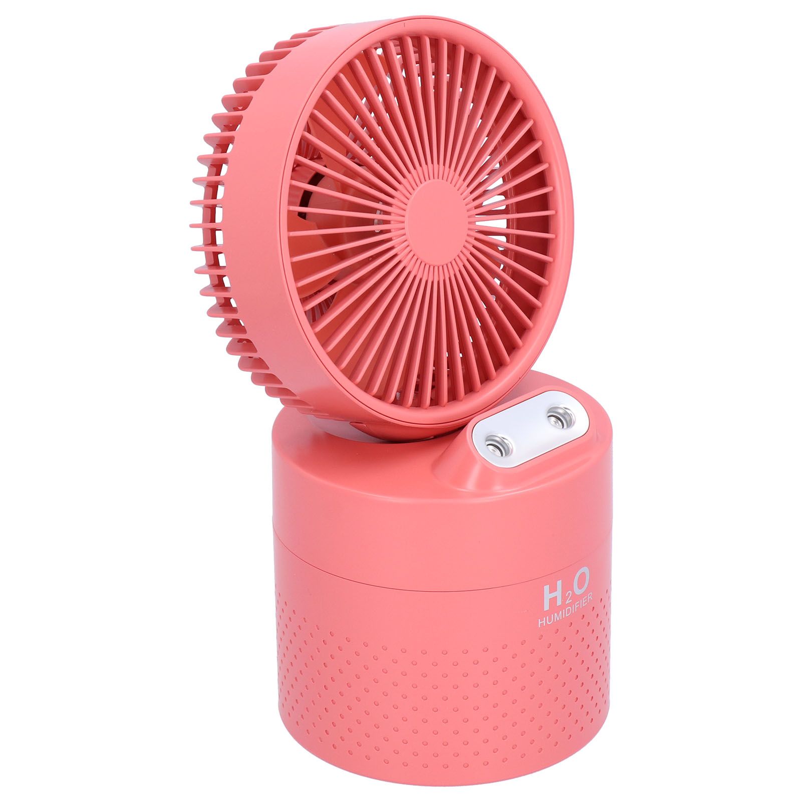 4000mAh Humidifier Fan Dual Mist Spray USB Charging Fan Cooling Humidifier for view 4