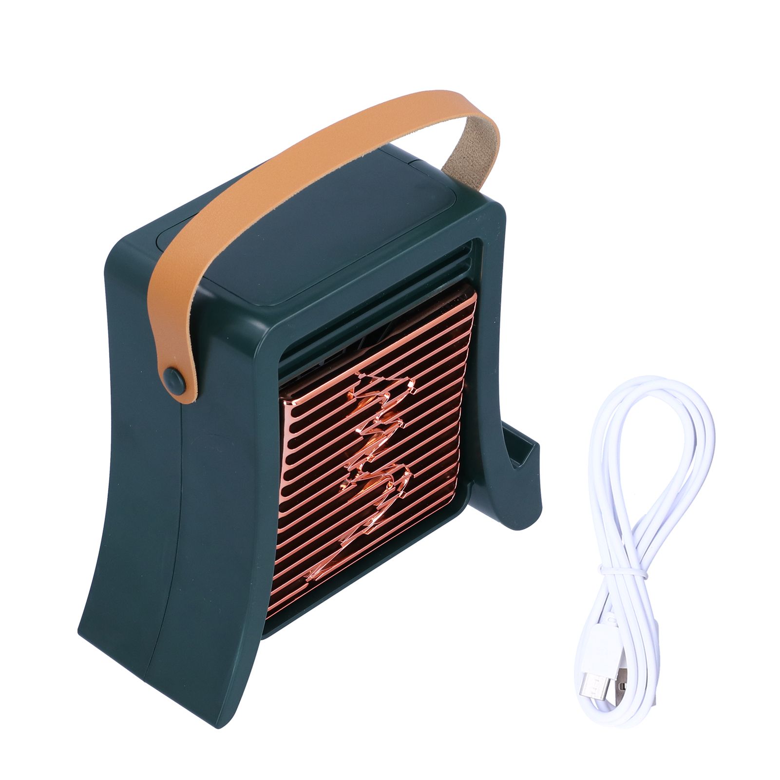 LED Humidification Fan Portable USB Charging Cooling Fan for Living Room view 2