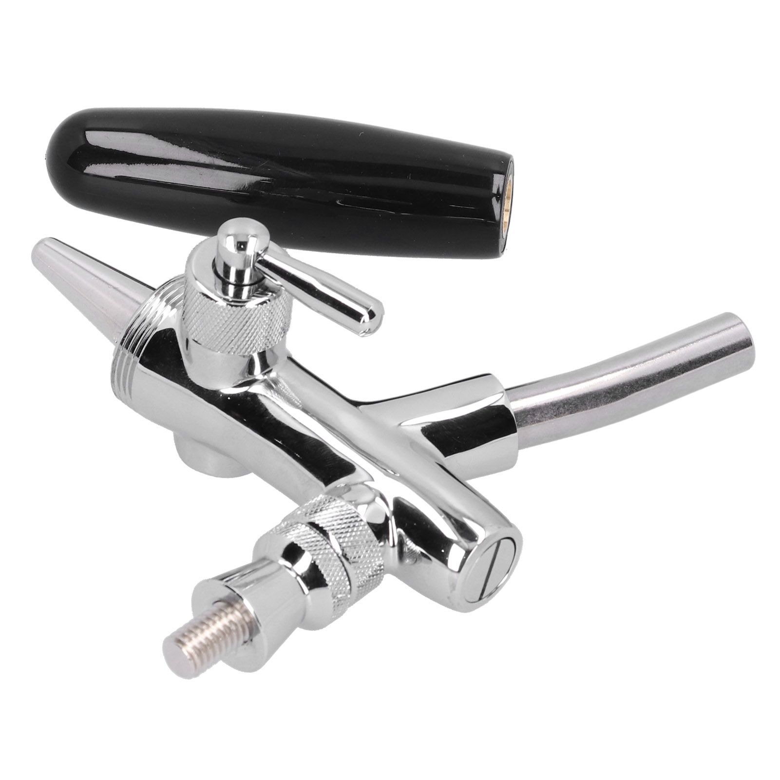 Draft Beer Faucet with Long Shank Stainless Steel Beer Keg Dispenser Home view 5