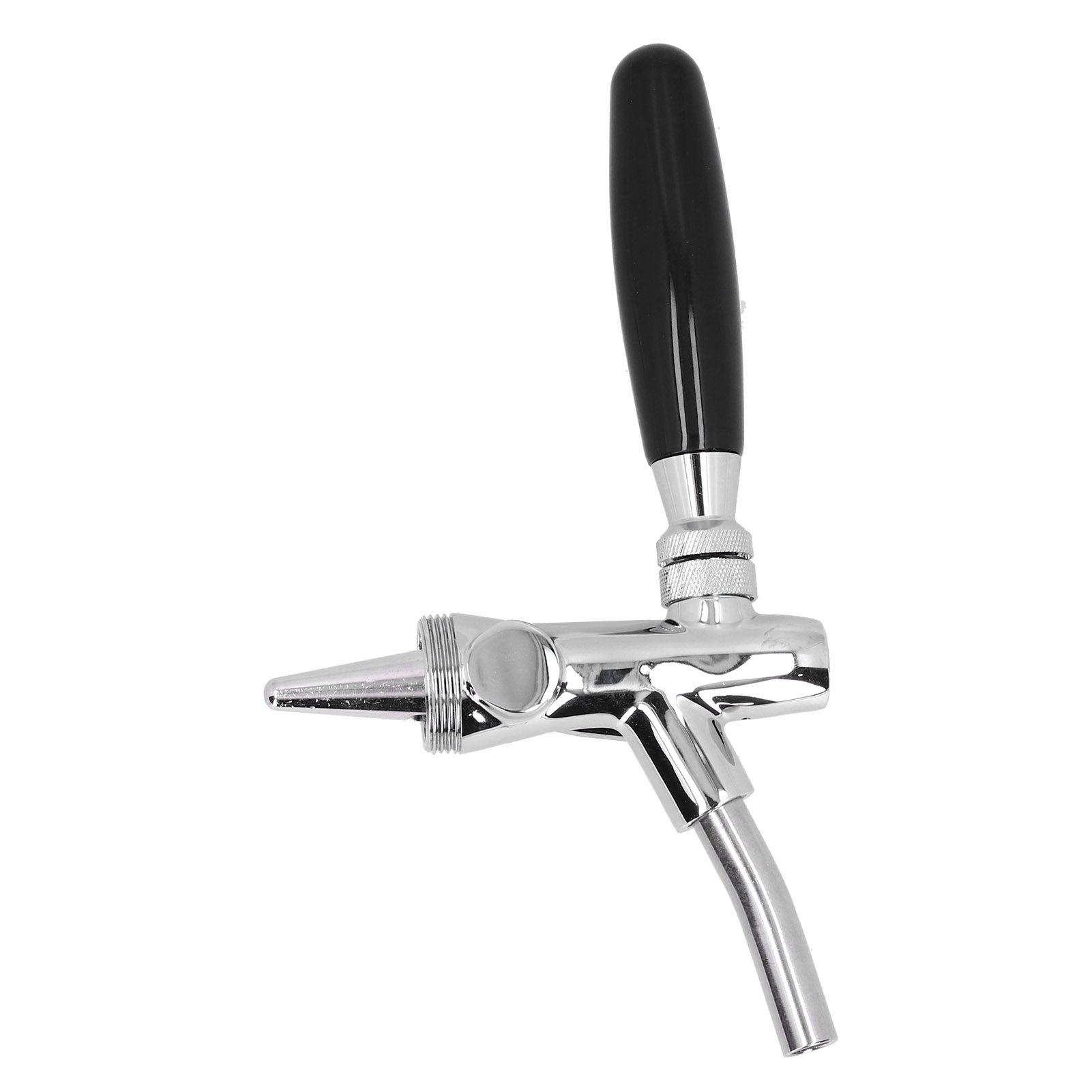 Draft Beer Faucet with Long Shank Stainless Steel Beer Keg Dispenser Home view 8