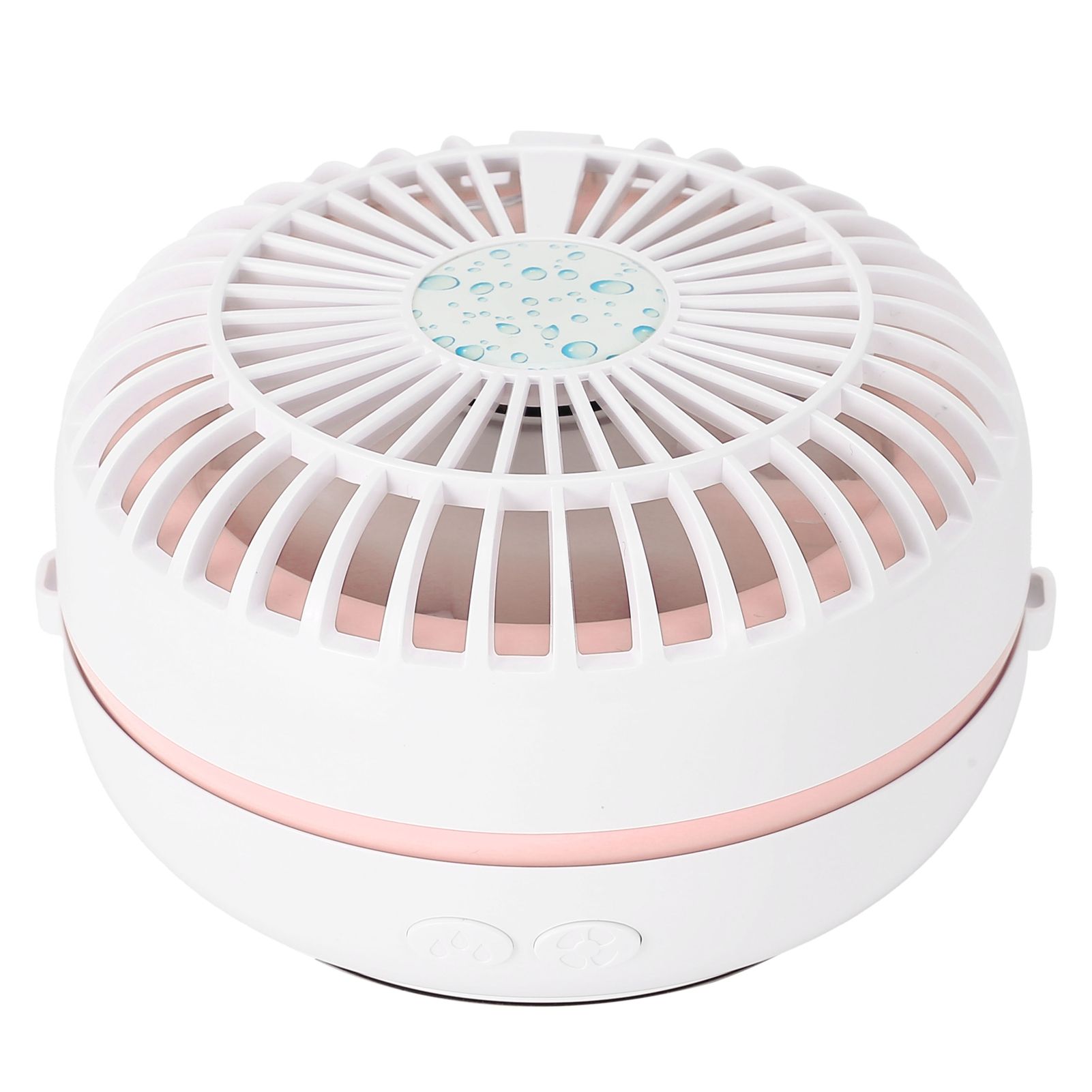 Multifunctional Folding Fan Portable USB Charging Makeup Mirror Humidifier view 5