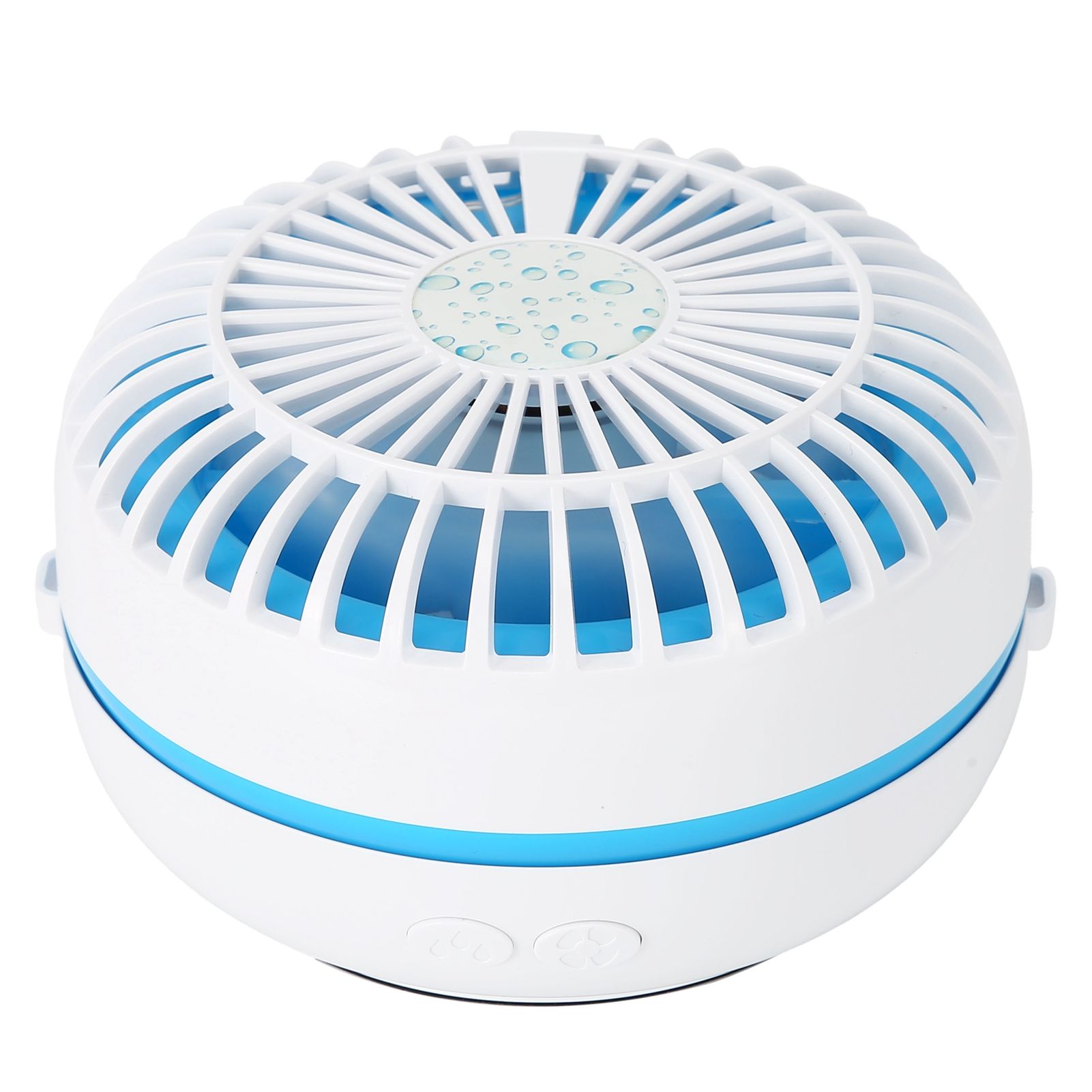 Multifunctional Folding Fan Portable USB Charging Makeup Mirror Humidifier view 4