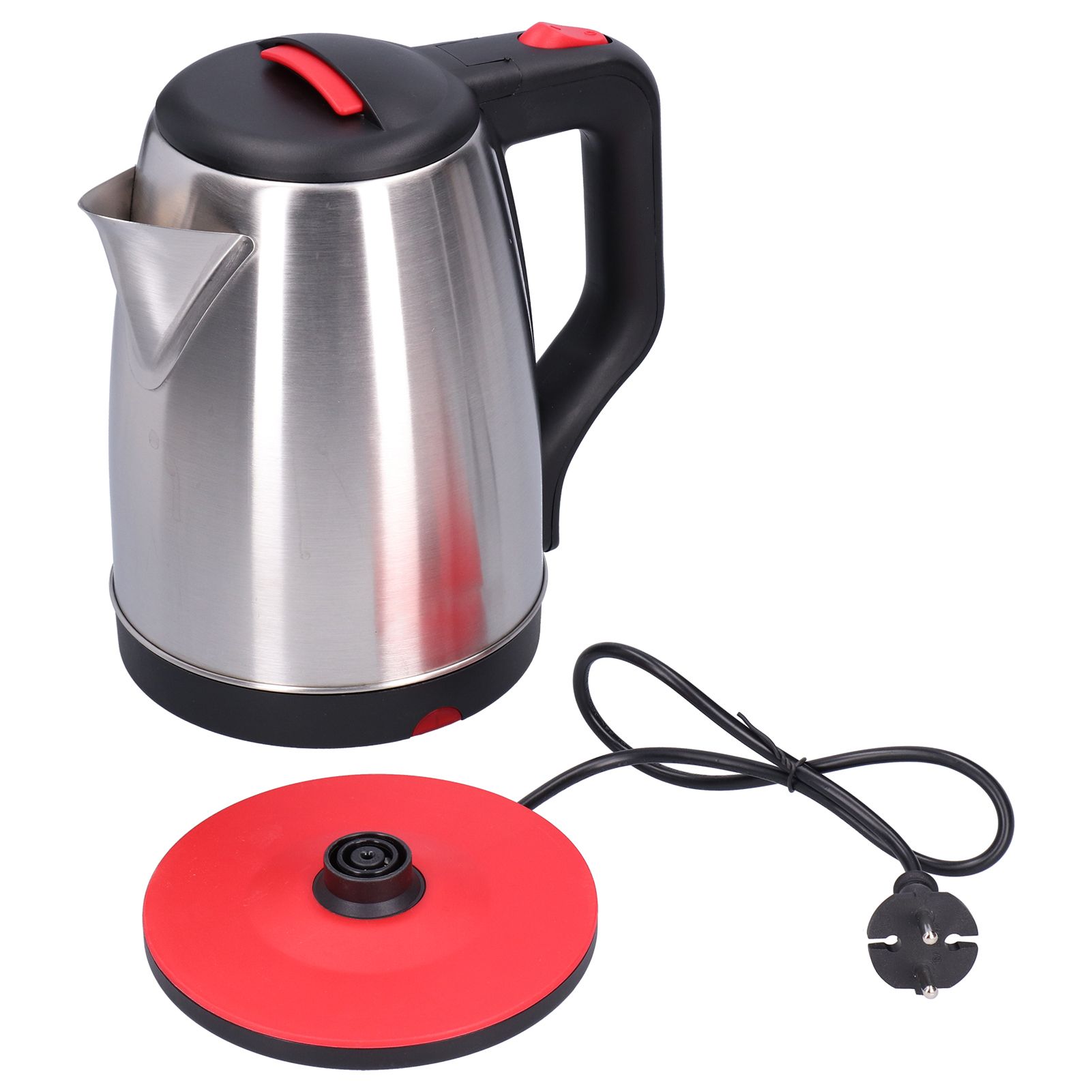 2.0L Stainless Steel Liner Electric Kettle Water Kettle Pot Cup for Home Dormitory view 2