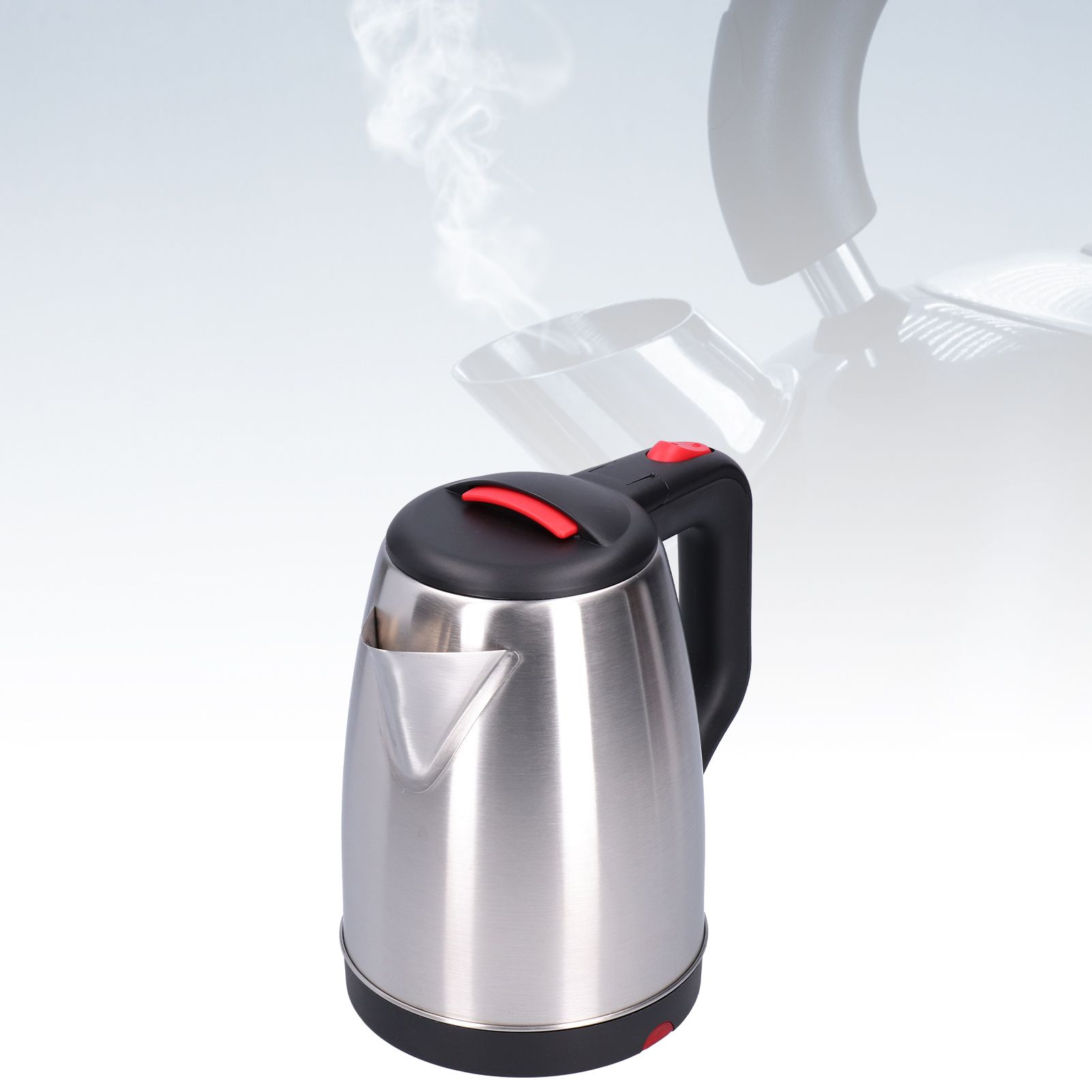 2.0L Stainless Steel Liner Electric Kettle Water Kettle Pot Cup for Home Dormitory view 12