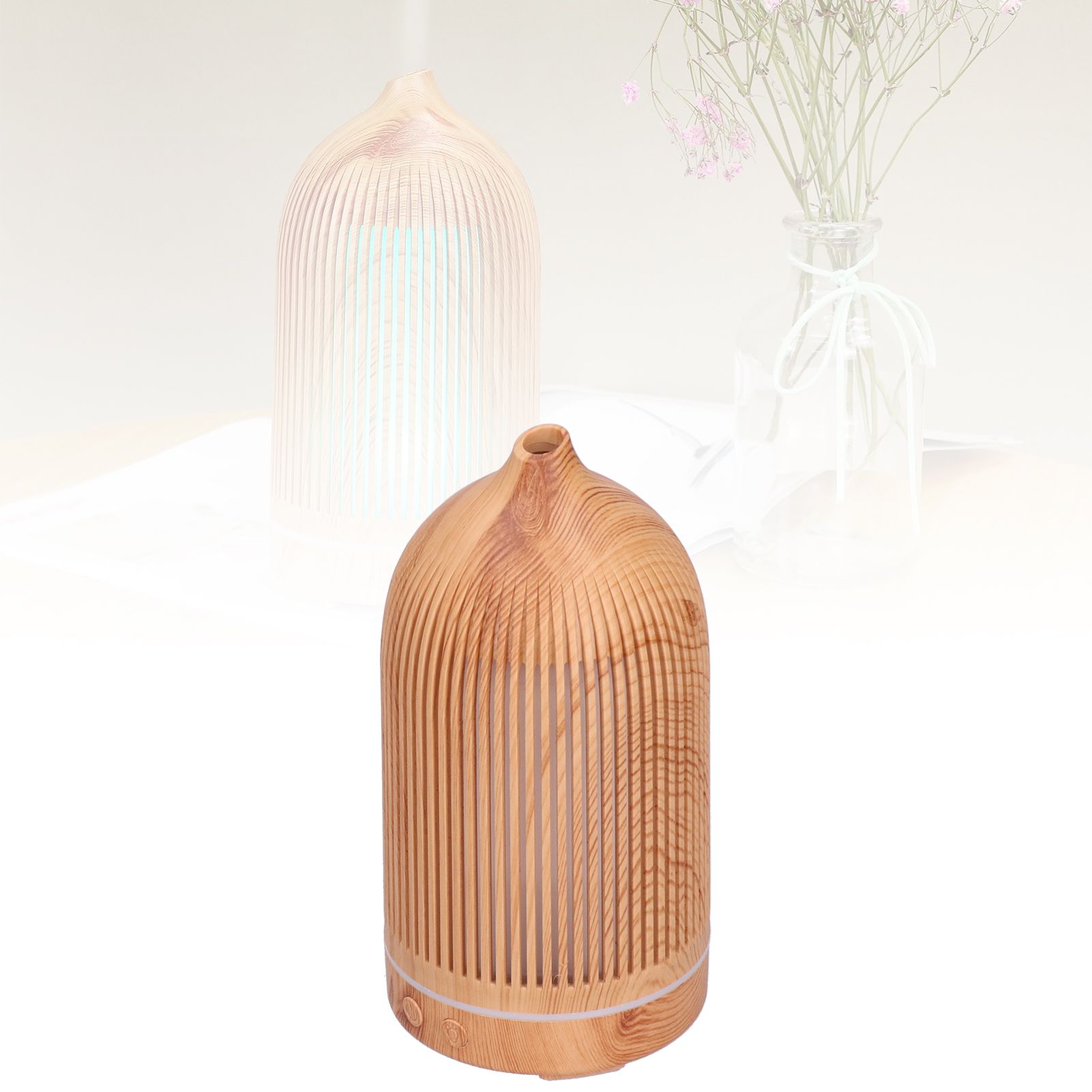 200ml Mini Hollow Humidifier with Night Light USB Powered Aroma Diffuser 5V view 12