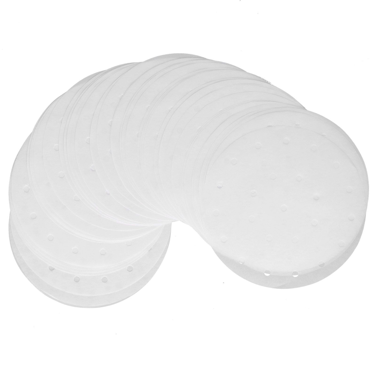 100PCS Non Stick Oil Absorbing Paper Round Barbecue Paper for Fryer Deep view 5
