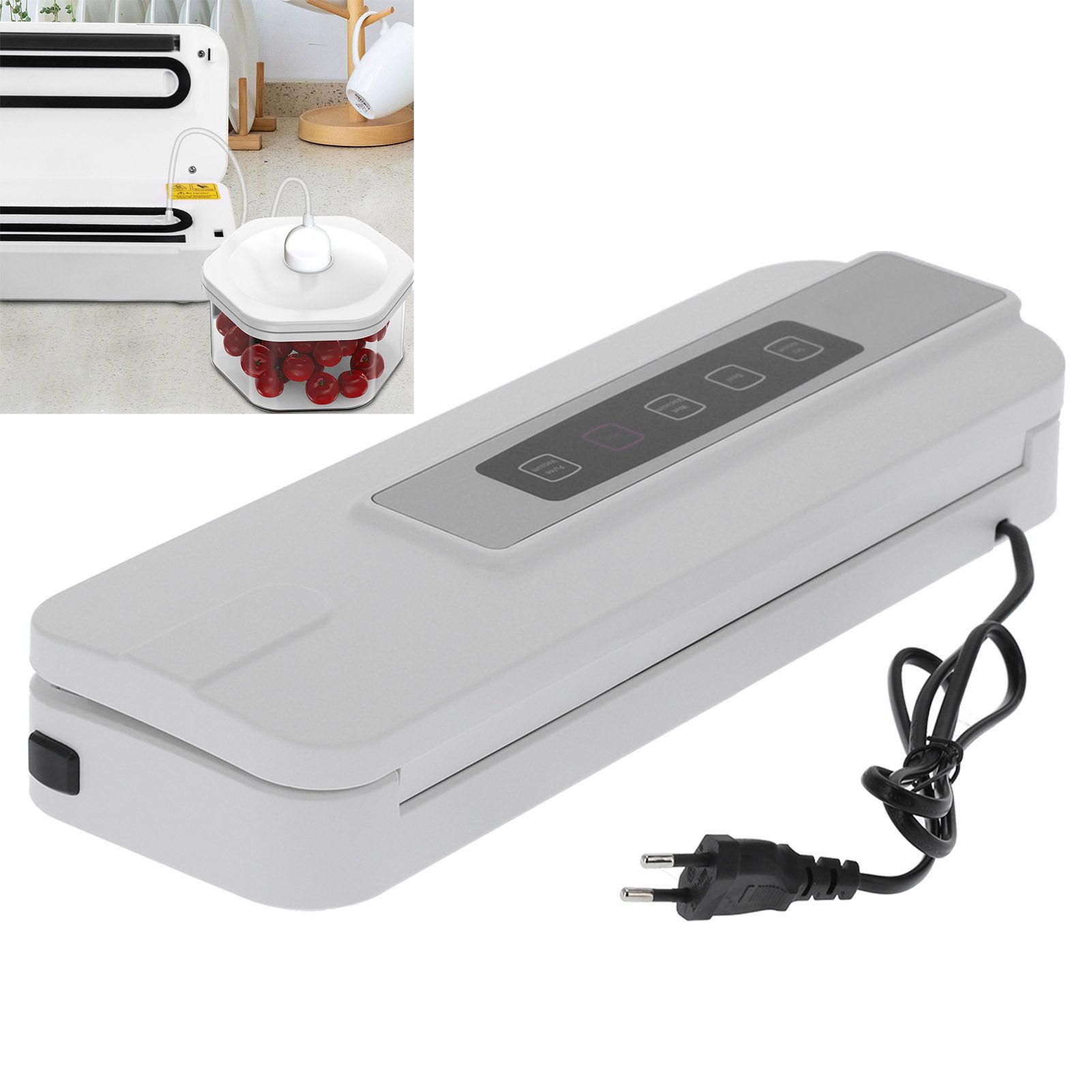 Vacuum Sealer Household Automatic Sealing Machine Freshing Keep Sealer AC view 12