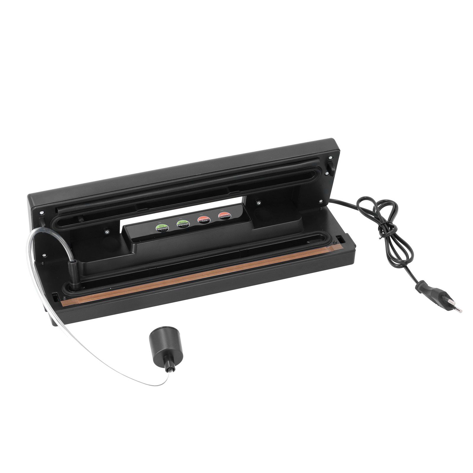 Black Food Vacuum Packaging Machine Automatic Vacuum Sealing Machine for Home view 9