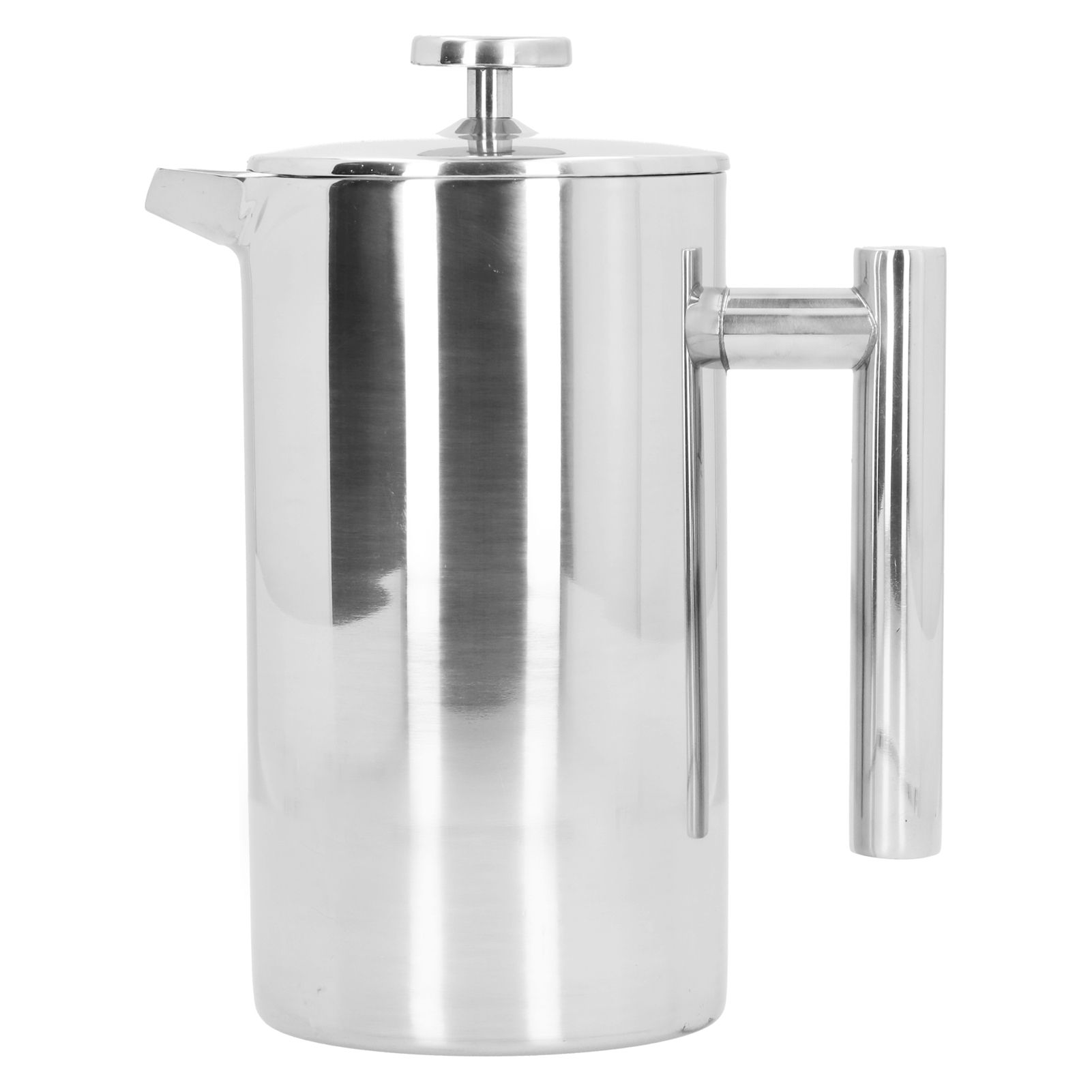 1000ml Hand Brewing Coffee Pot Stainless Steel Coffee Press Pot DoubleLayer view 2