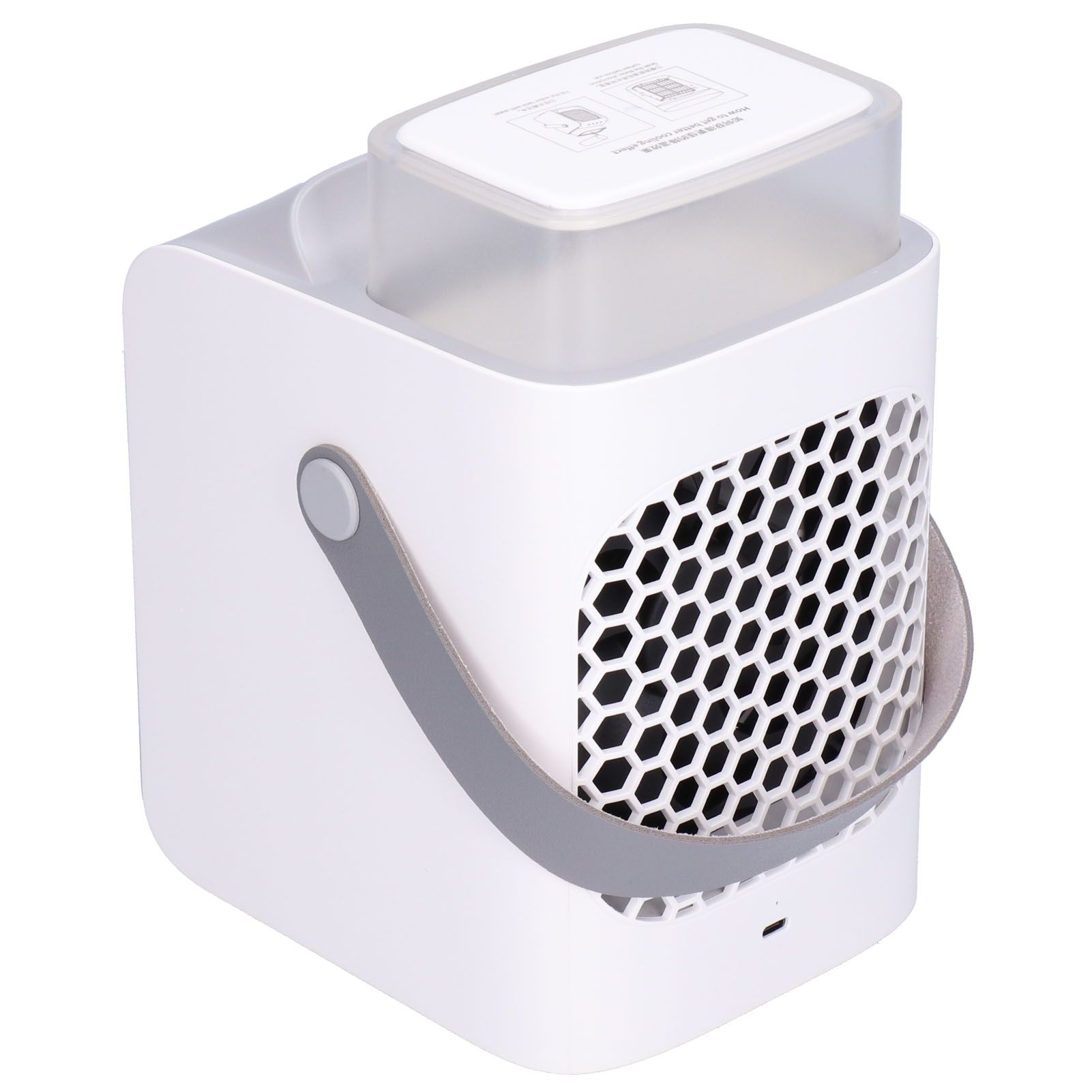 350ml Air Cooler USB Charging 90 Degree Shaking Head Spray Cooling Night Light view 7