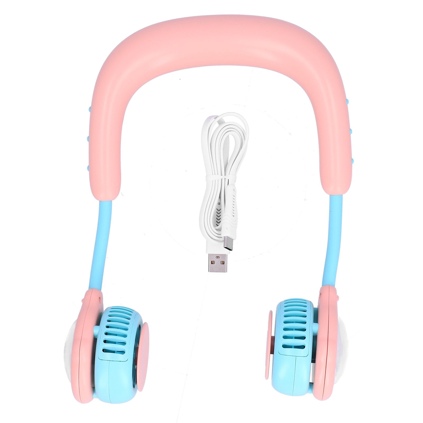 Children Hanging Neck Fan Mini Portable Electric Fan USB Charging for Home view 2
