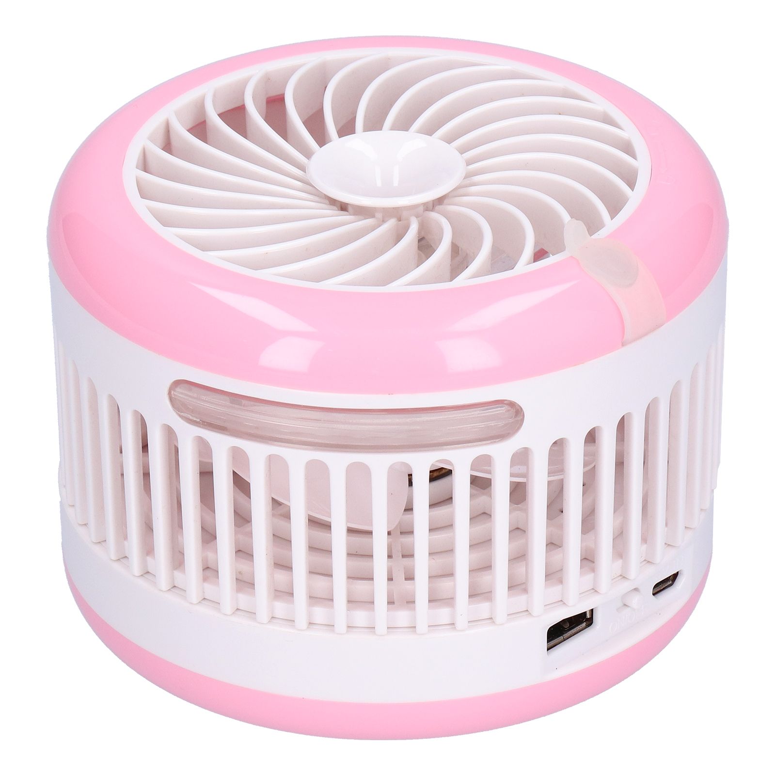 Desktop Humidifying Electric Fan Foldable Water Spray Mist Fan USB Charging
